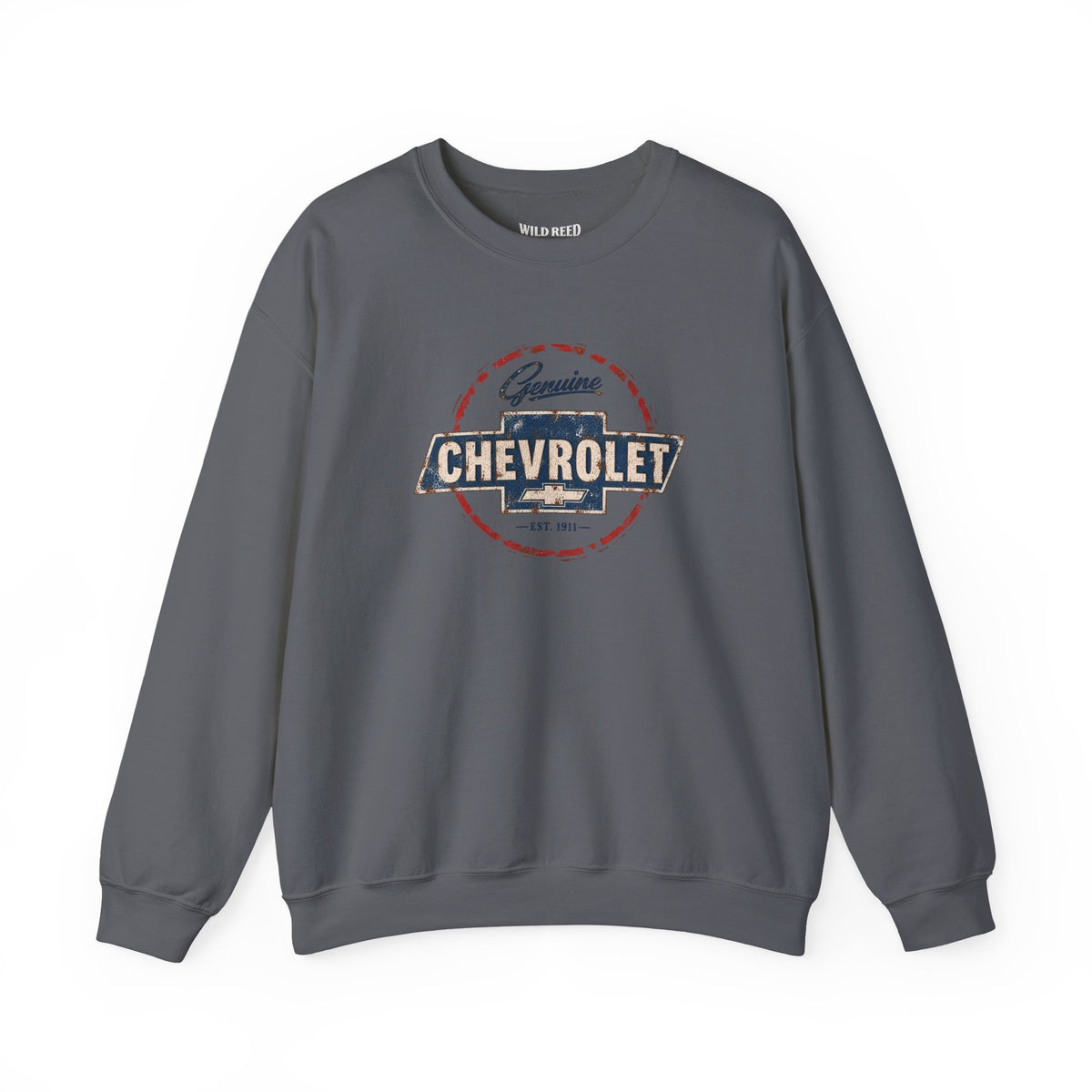 Vintage Genuine Chevrolet Crewneck Sweatshirt | Retro Classic Car Pullover