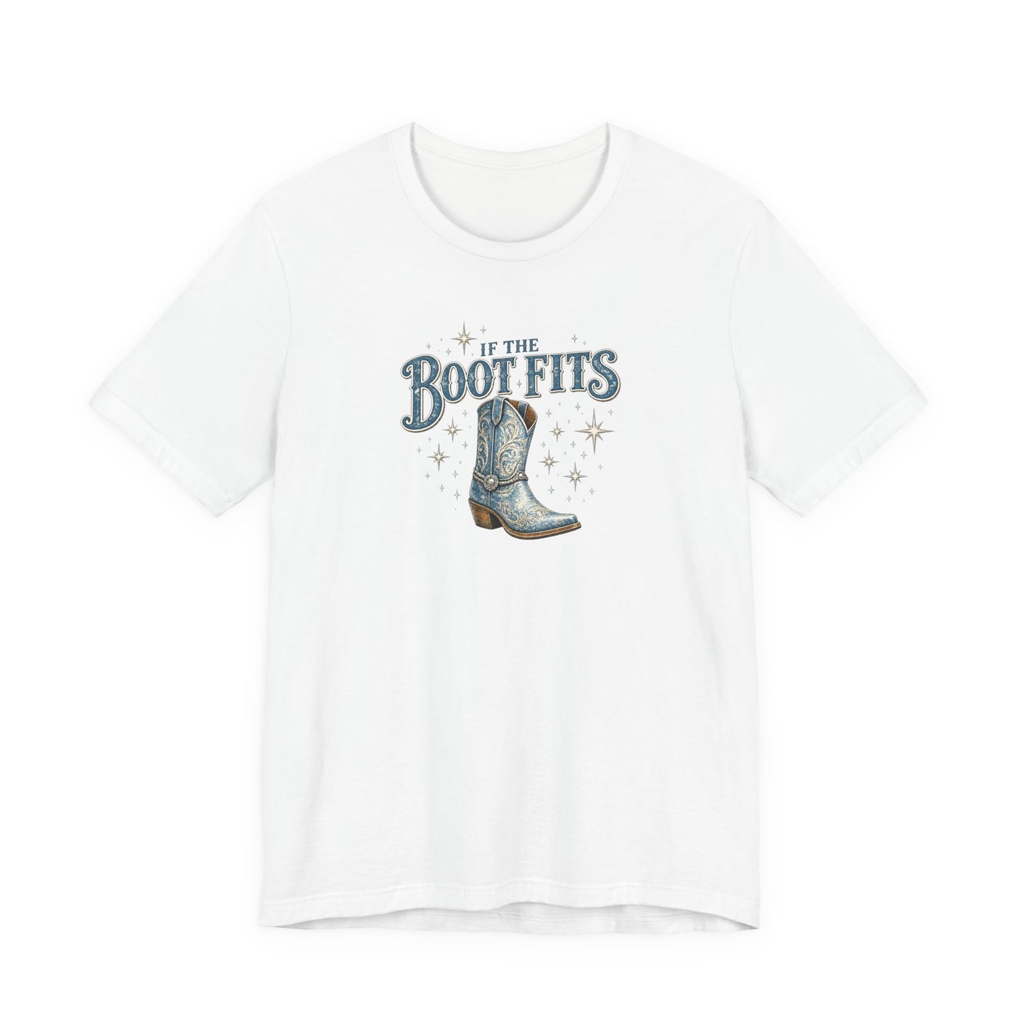 If The Boot Fits Shirt • Western Graphic Tee • Cowgirl Boot Shirt • Country Concert Outfit Tee • Cute Rodeo Shirt | Wild Reed Apparel