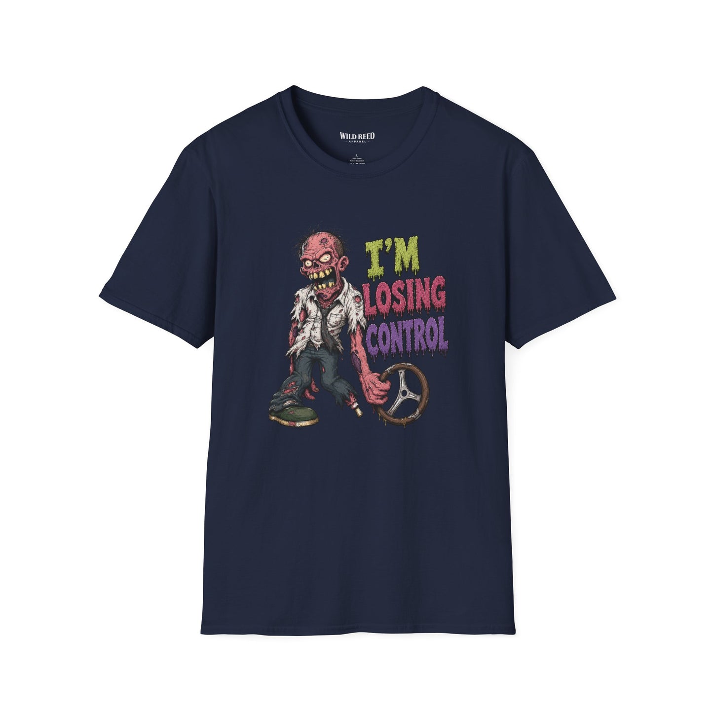 I’m Losing Control Funny Zombie Graphic Tee