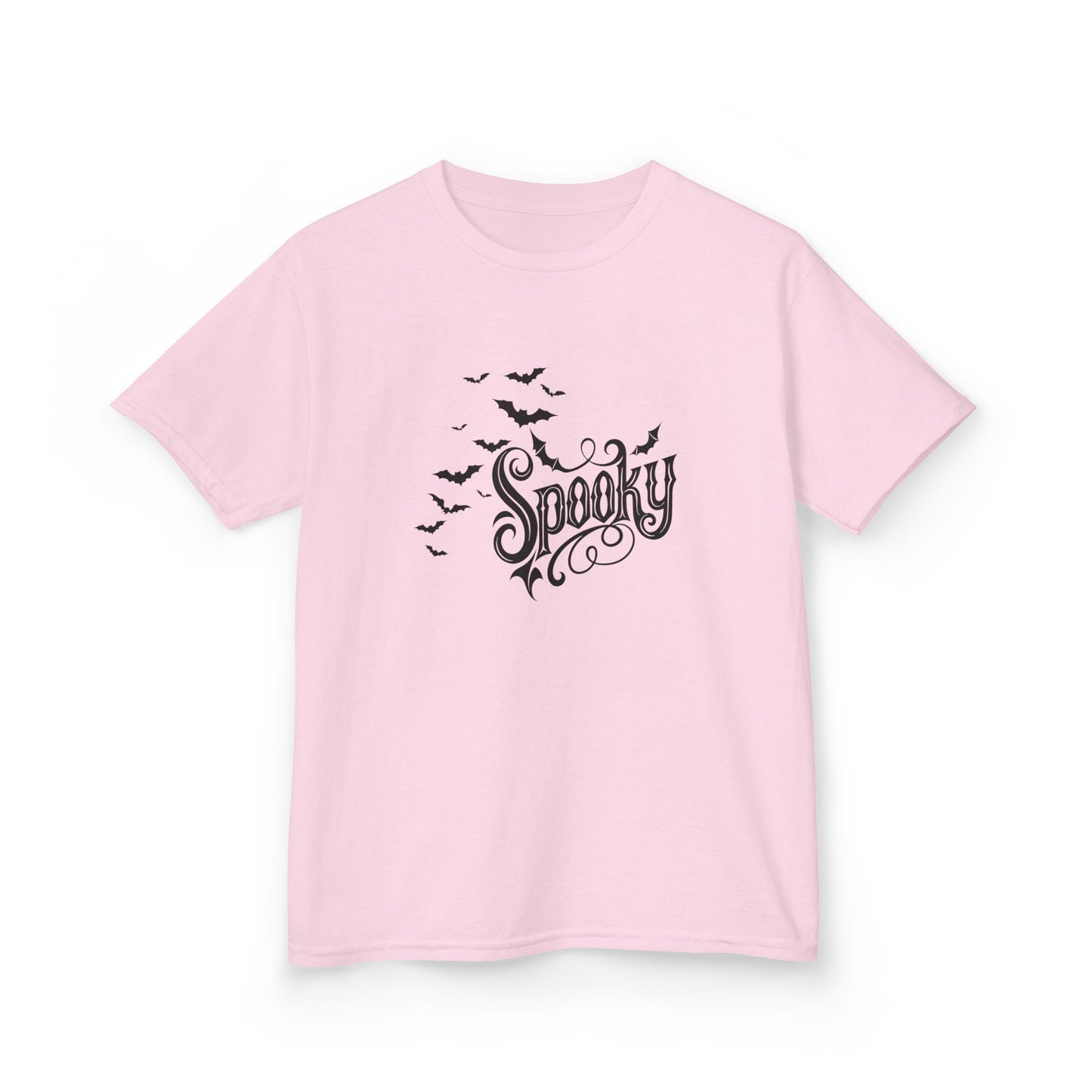 Spooky Bats Kids Halloween T-Shirt | Cute Bat Youth Graphic Tee