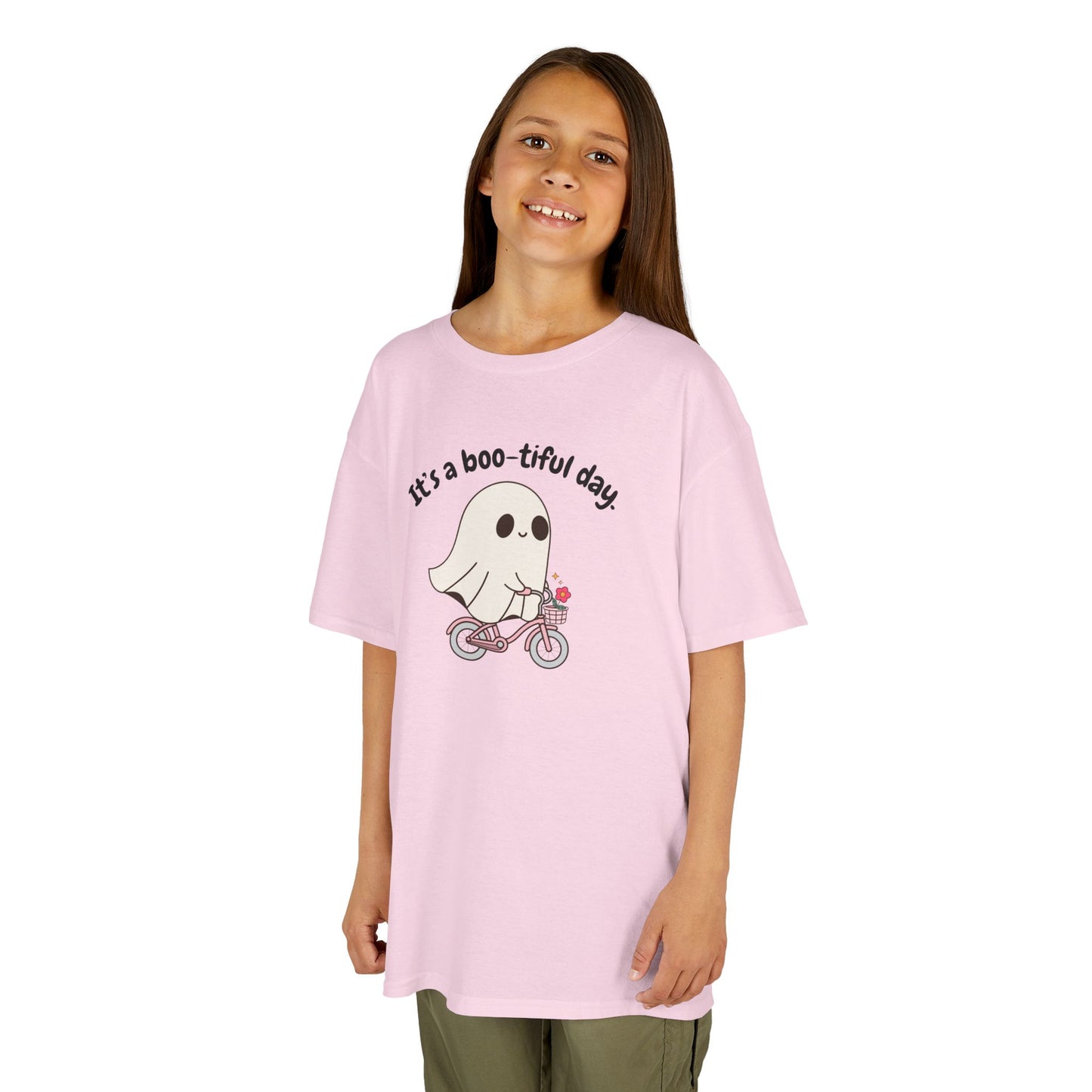 It’s a Boo-tiful Day Ghost Kids Halloween T-Shirt