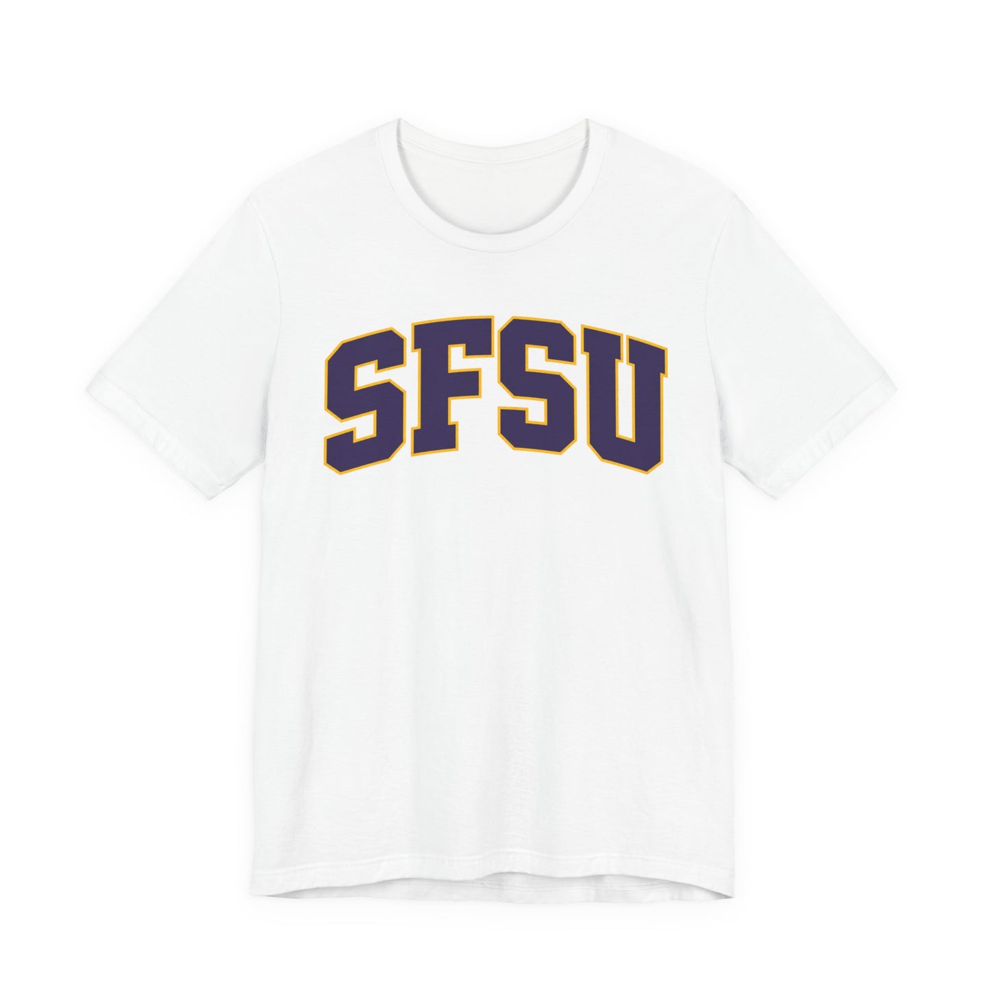 SFSU Collegiate Tee — Vintage Varsity Lettering Shirt