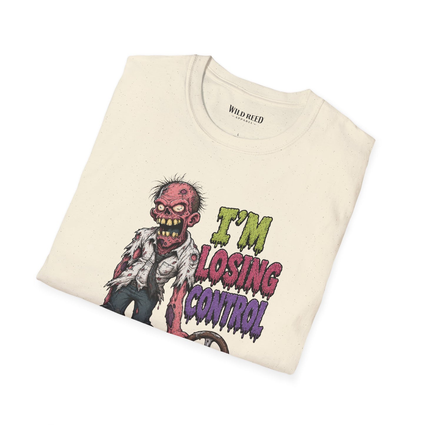 I’m Losing Control Funny Zombie Graphic Tee