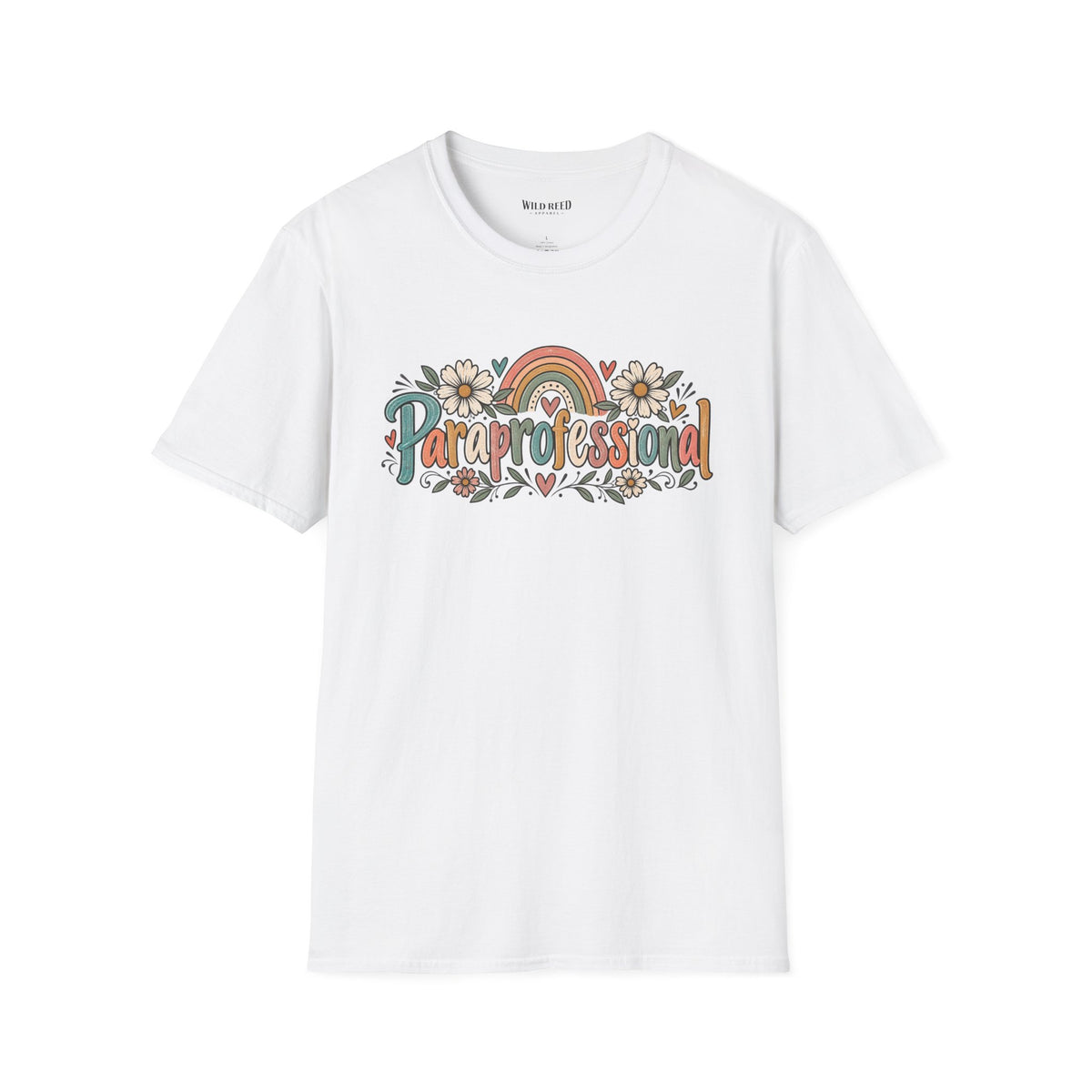 Paraprofessional Boho Graphic Tee | Paraeducator School Staff Shirt