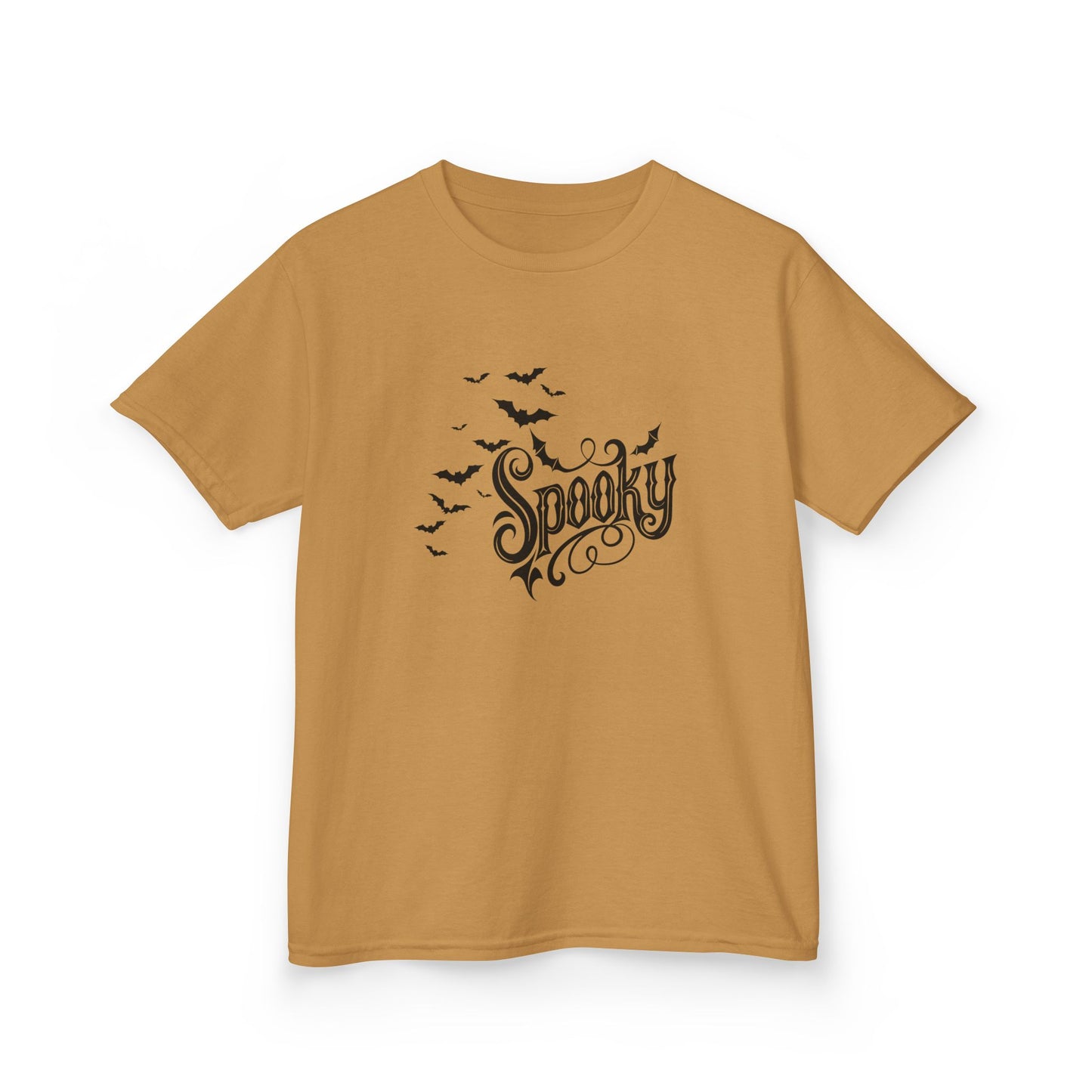 Spooky Bats Kids Halloween T-Shirt | Cute Bat Youth Graphic Tee