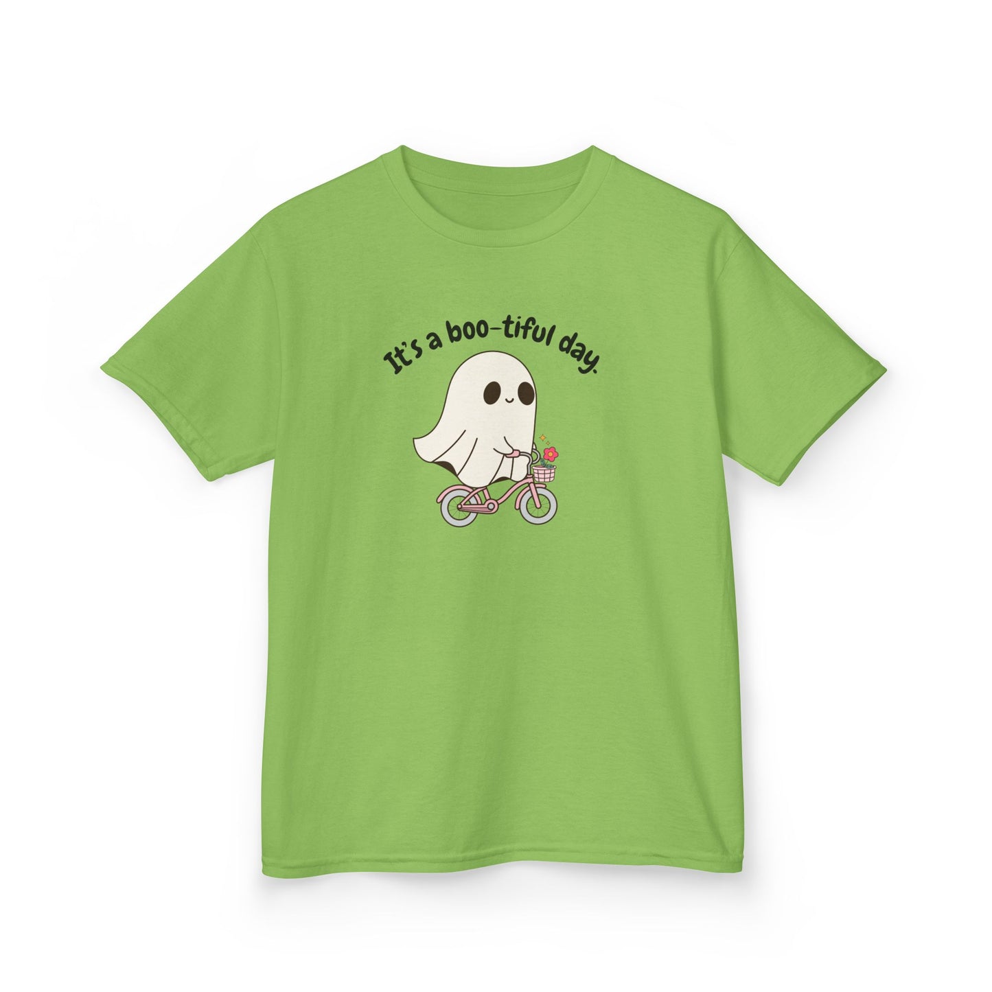 It’s a Boo-tiful Day Ghost Kids Halloween T-Shirt