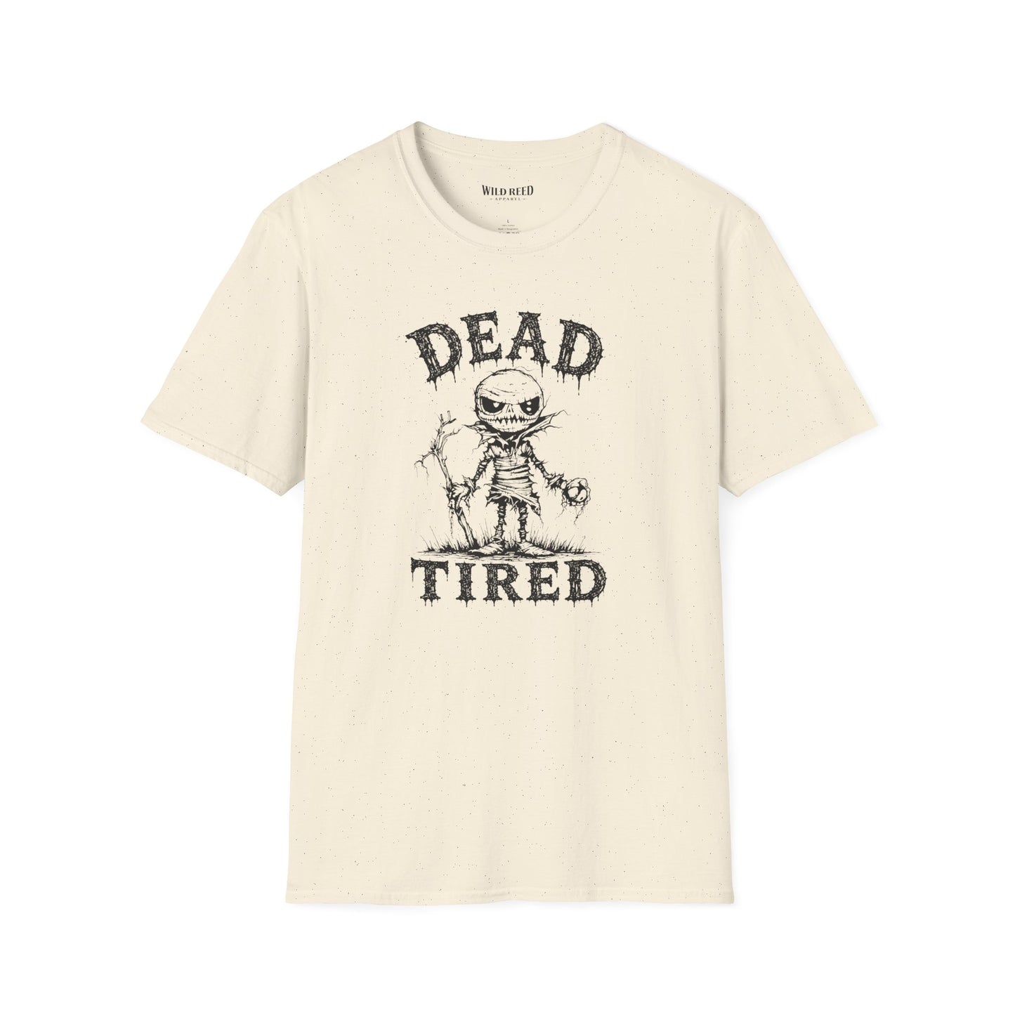 Dead Tired Scarecrow Halloween T-Shirt