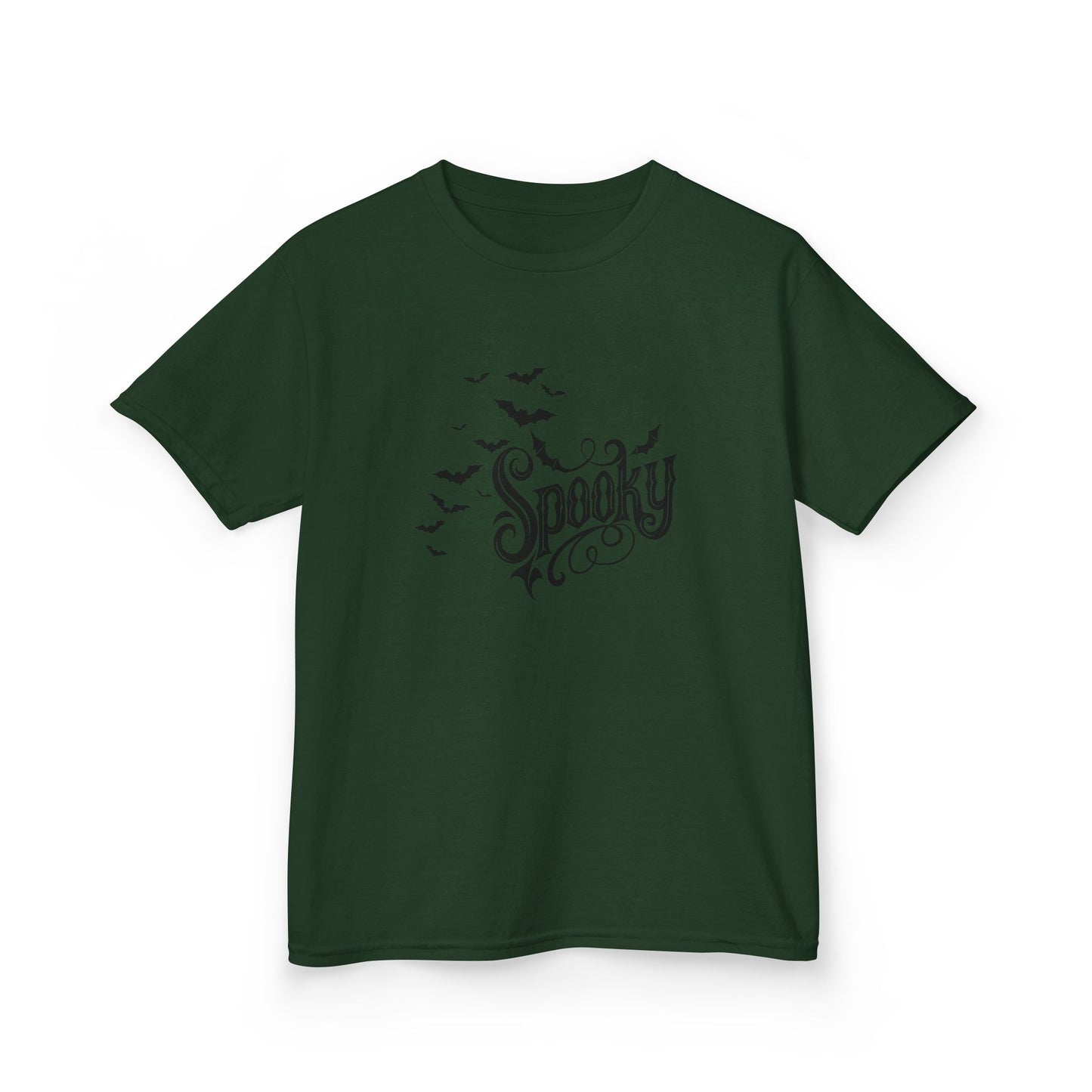 Spooky Bats Kids Halloween T-Shirt | Cute Bat Youth Graphic Tee