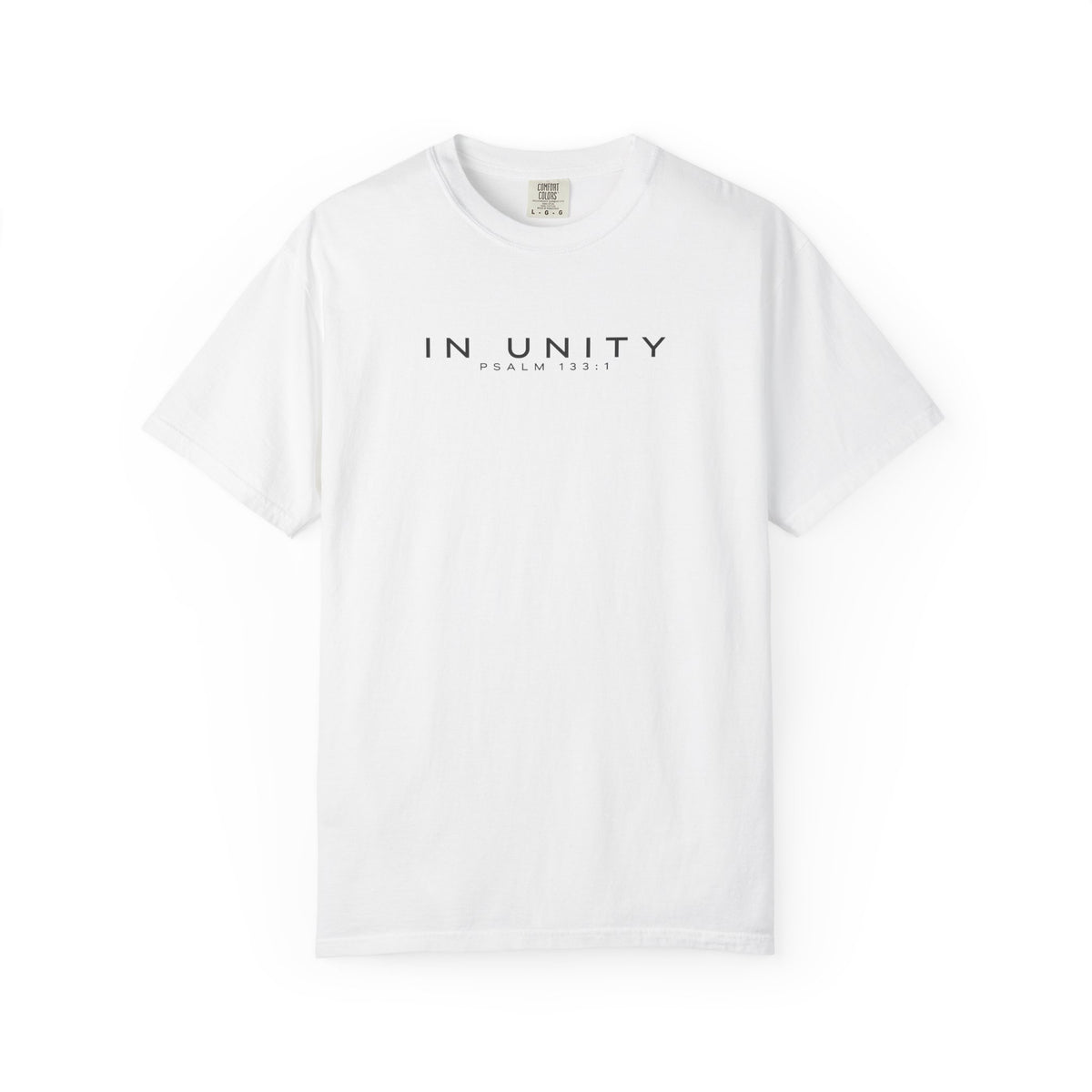 In Unity Comfort Colors Shirt | Psalm 133:1 Christian T-Shirt