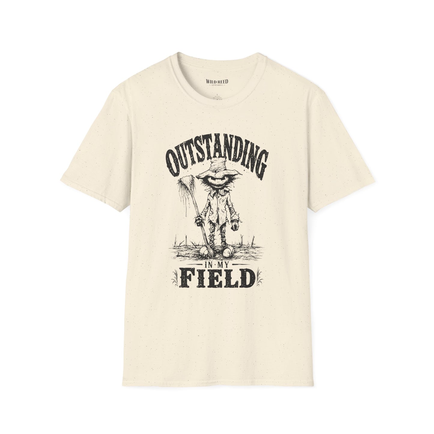 Outstanding in My Field Scarecrow Halloween T-Shirt