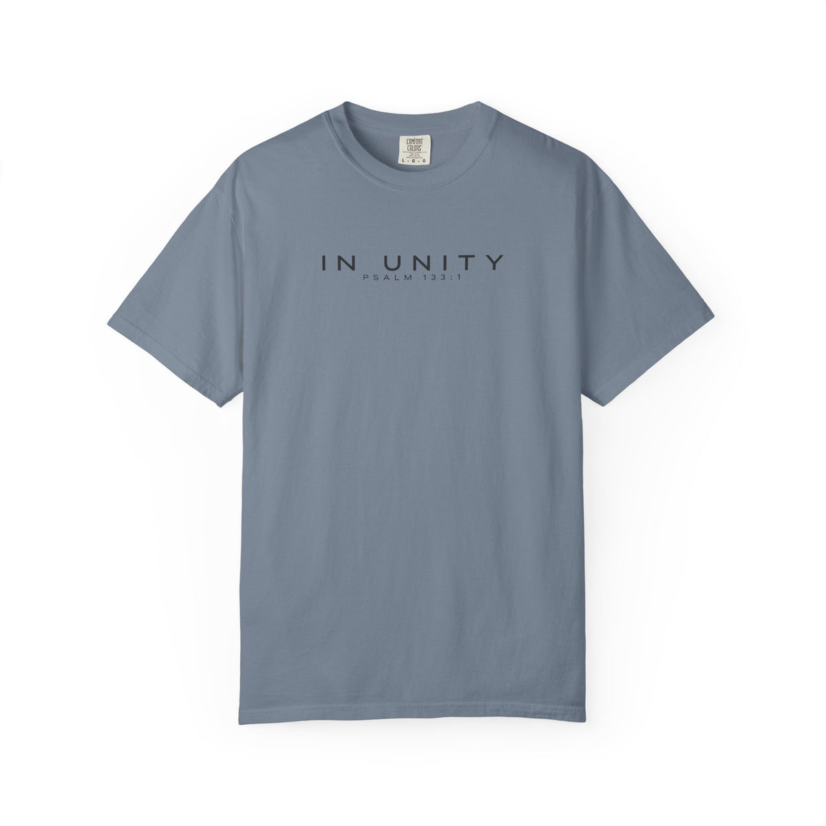 In Unity Comfort Colors Shirt | Psalm 133:1 Christian T-Shirt