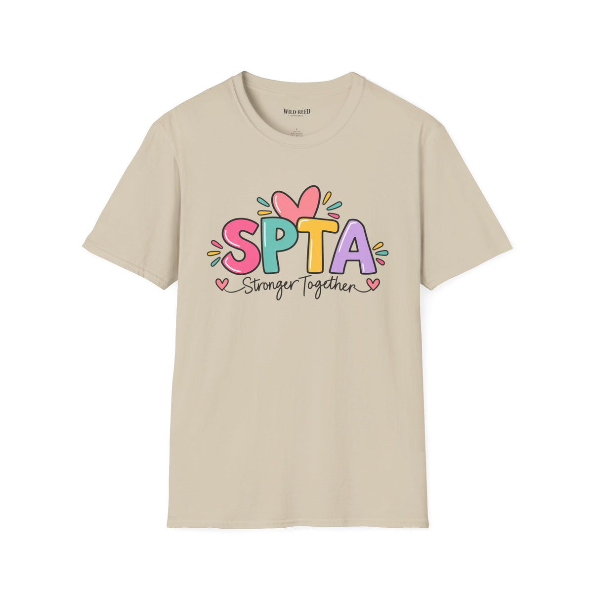 SPTA Stronger Together Graphic Tee | School Support Staff Shirt