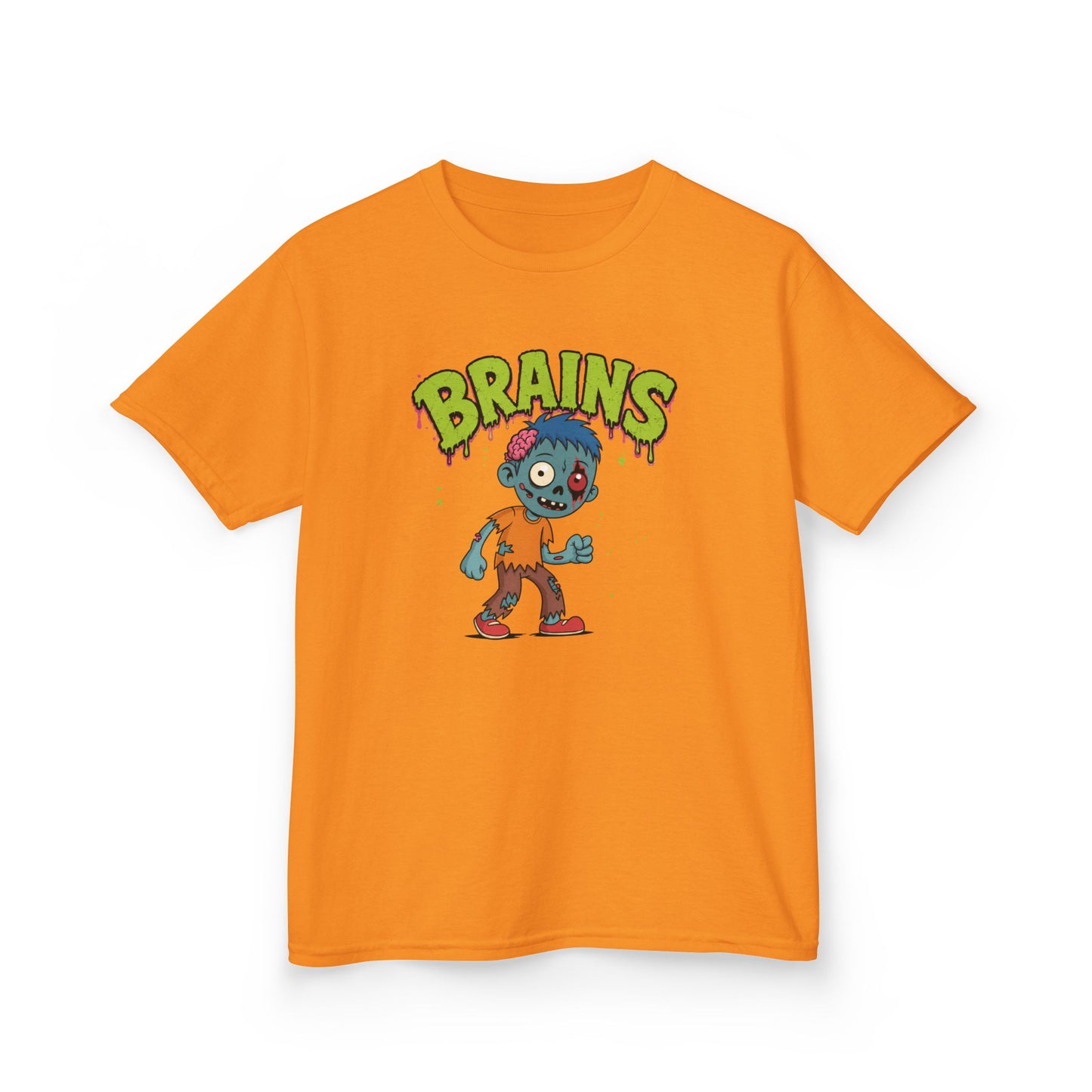 Brains Zombie Kids Halloween T-Shirt