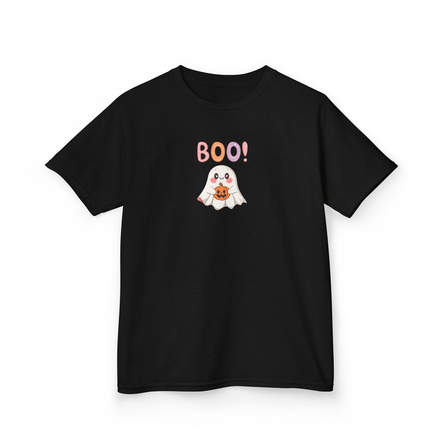 BOO Ghost Kids Halloween T-Shirt