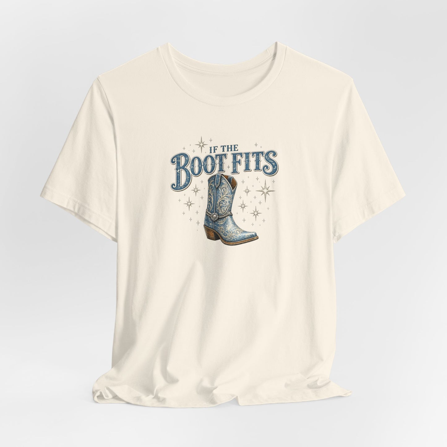 If The Boot Fits Shirt • Western Graphic Tee • Cowgirl Boot Shirt • Country Concert Outfit Tee • Cute Rodeo Shirt | Wild Reed Apparel
