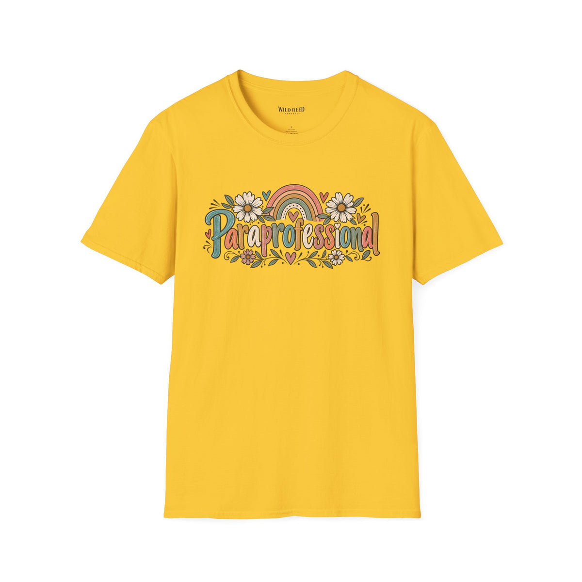 Paraprofessional Boho Graphic Tee | Paraeducator School Staff Shirt