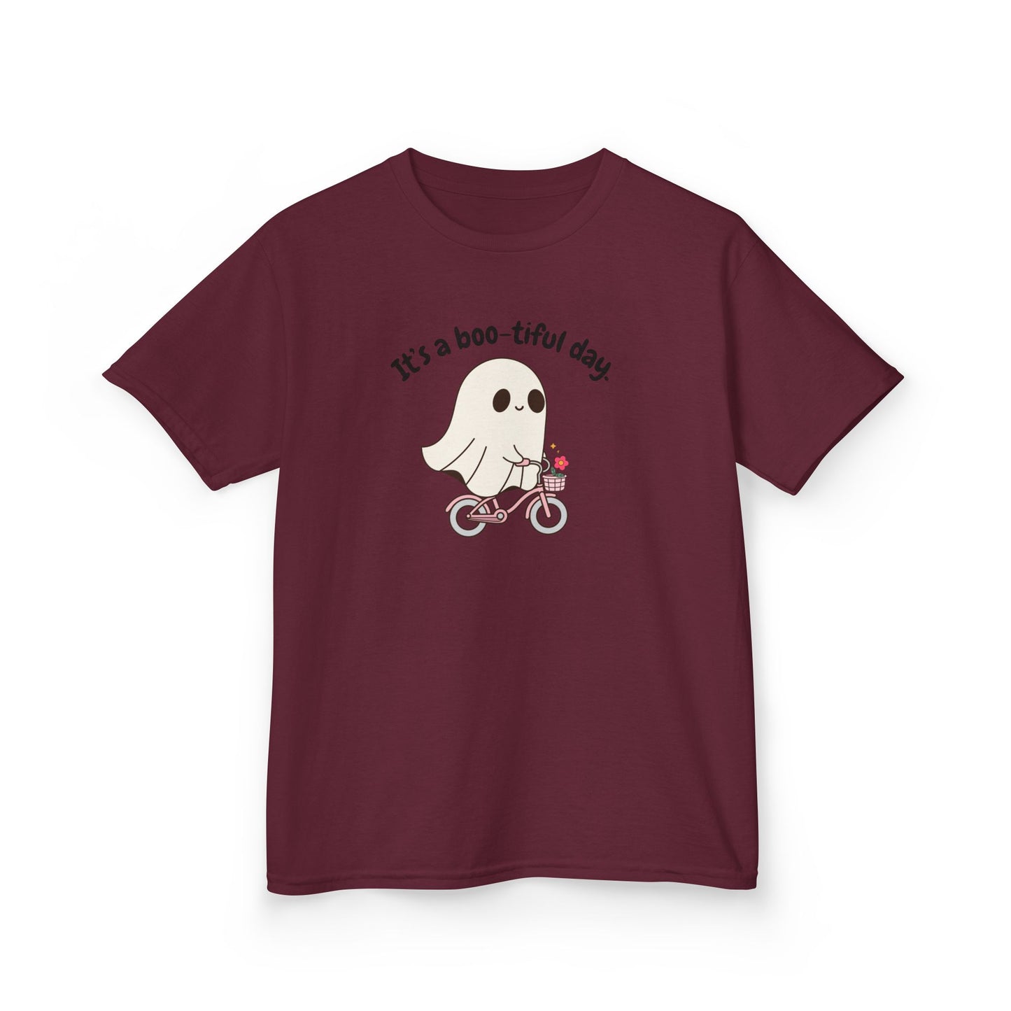 It’s a Boo-tiful Day Ghost Kids Halloween T-Shirt