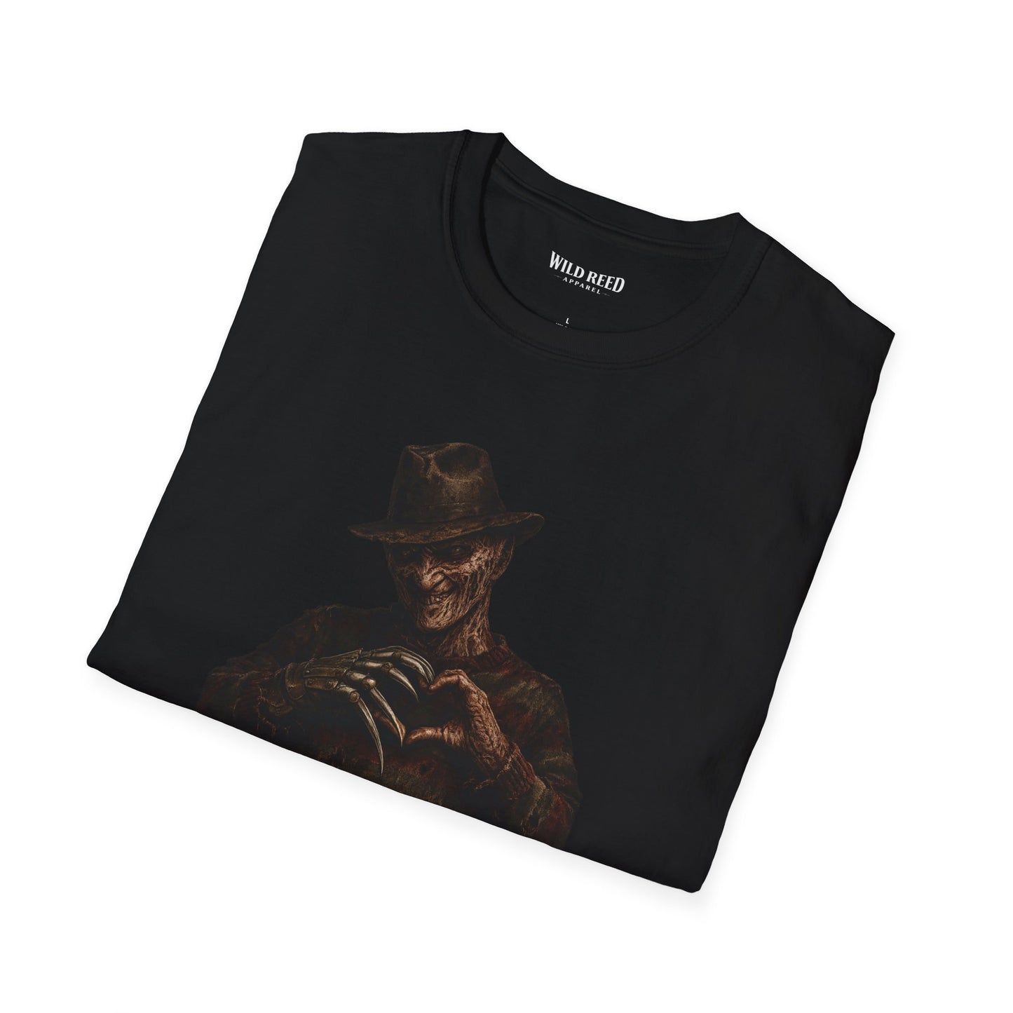 Nightmare Slasher Heart Hands Color Graphic Tee