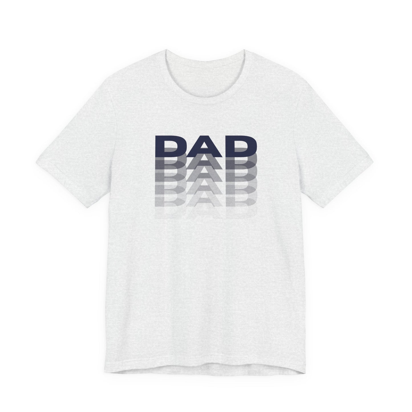 Retro Dad Gradient Graphic Tee | Minimalist Father Shirt | Wild Reed Apparel