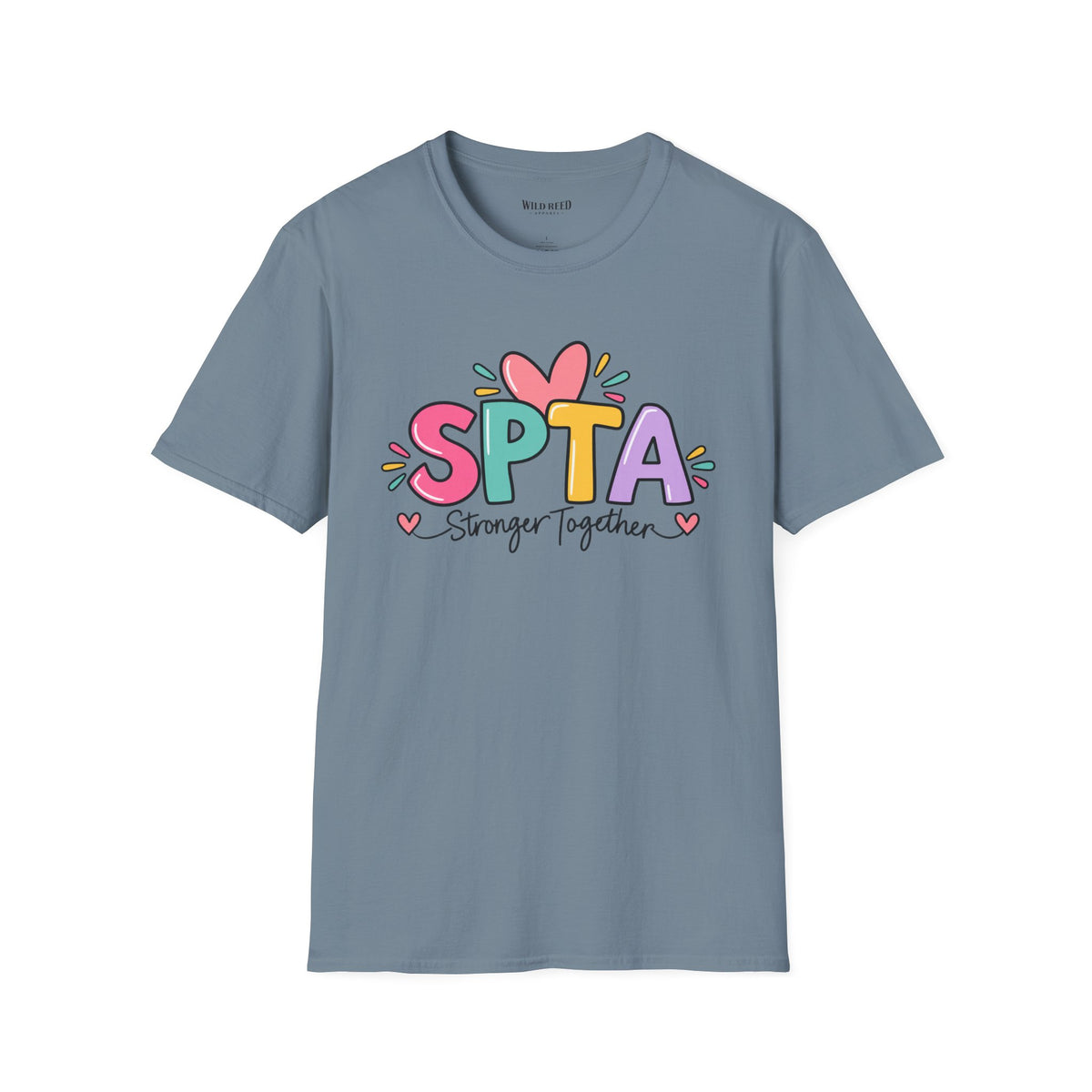 SPTA Stronger Together Graphic Tee | School Support Staff Shirt