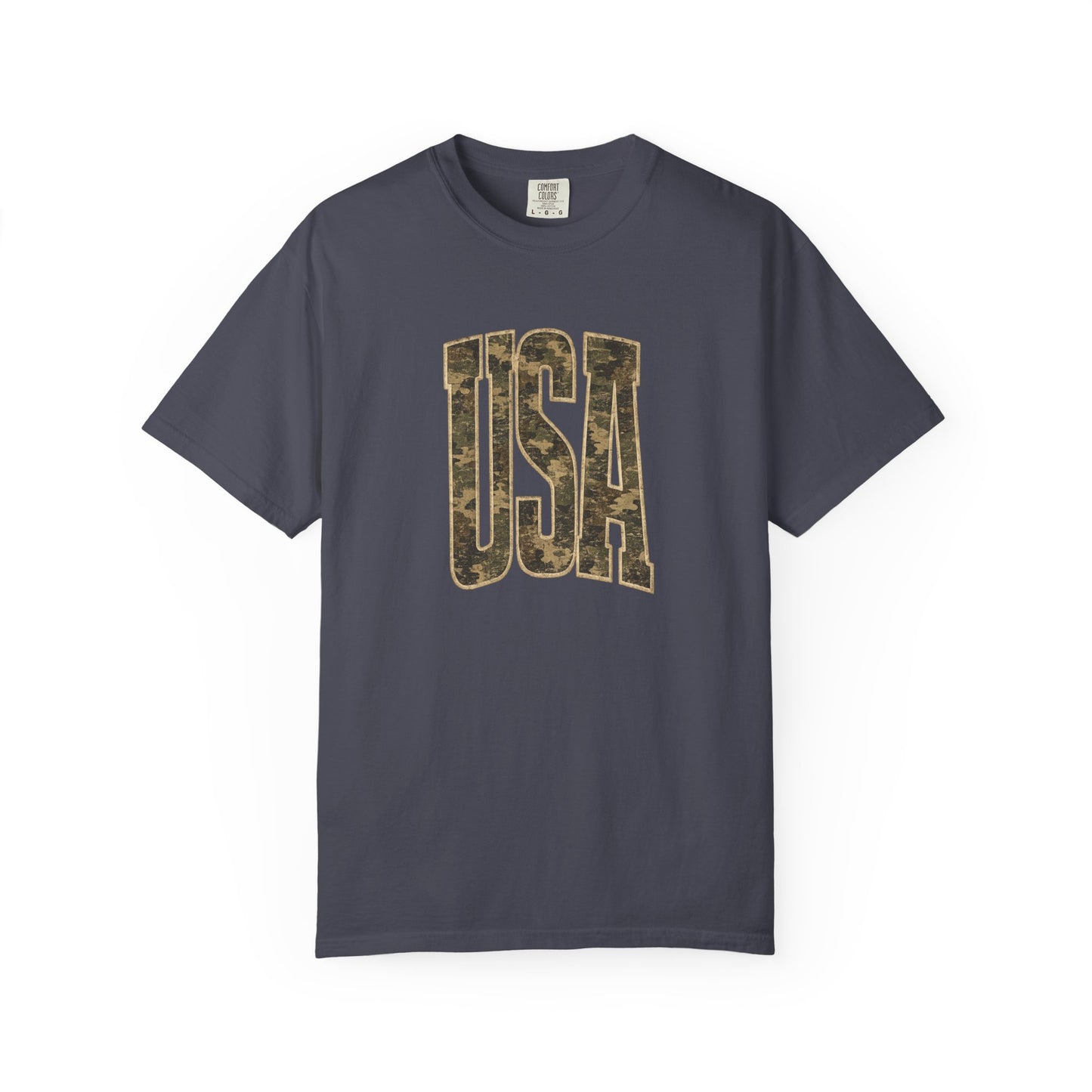 Vintage USA Camo Graphic Tee