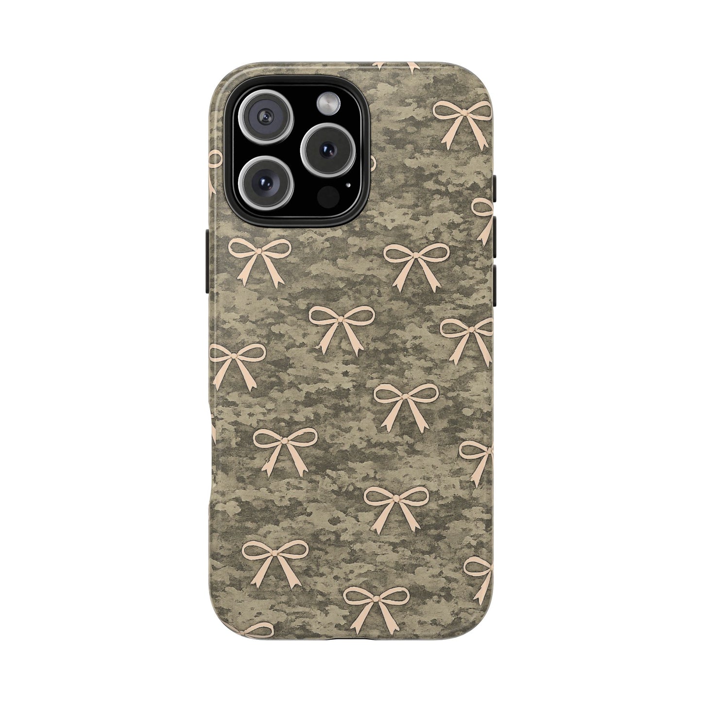 Camo Pink Bow Phone Case – Cute Western Aesthetic