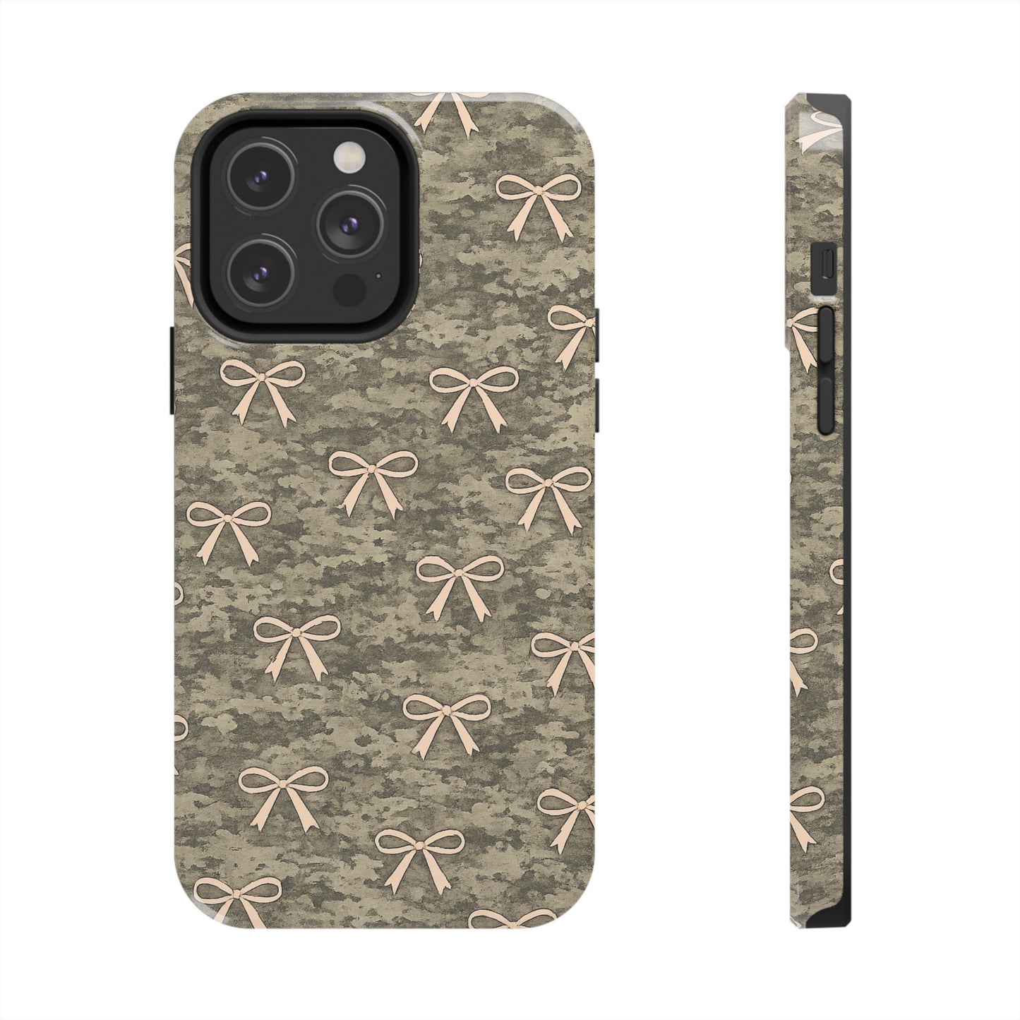 Camo Pink Bow Phone Case – Cute Western Aesthetic