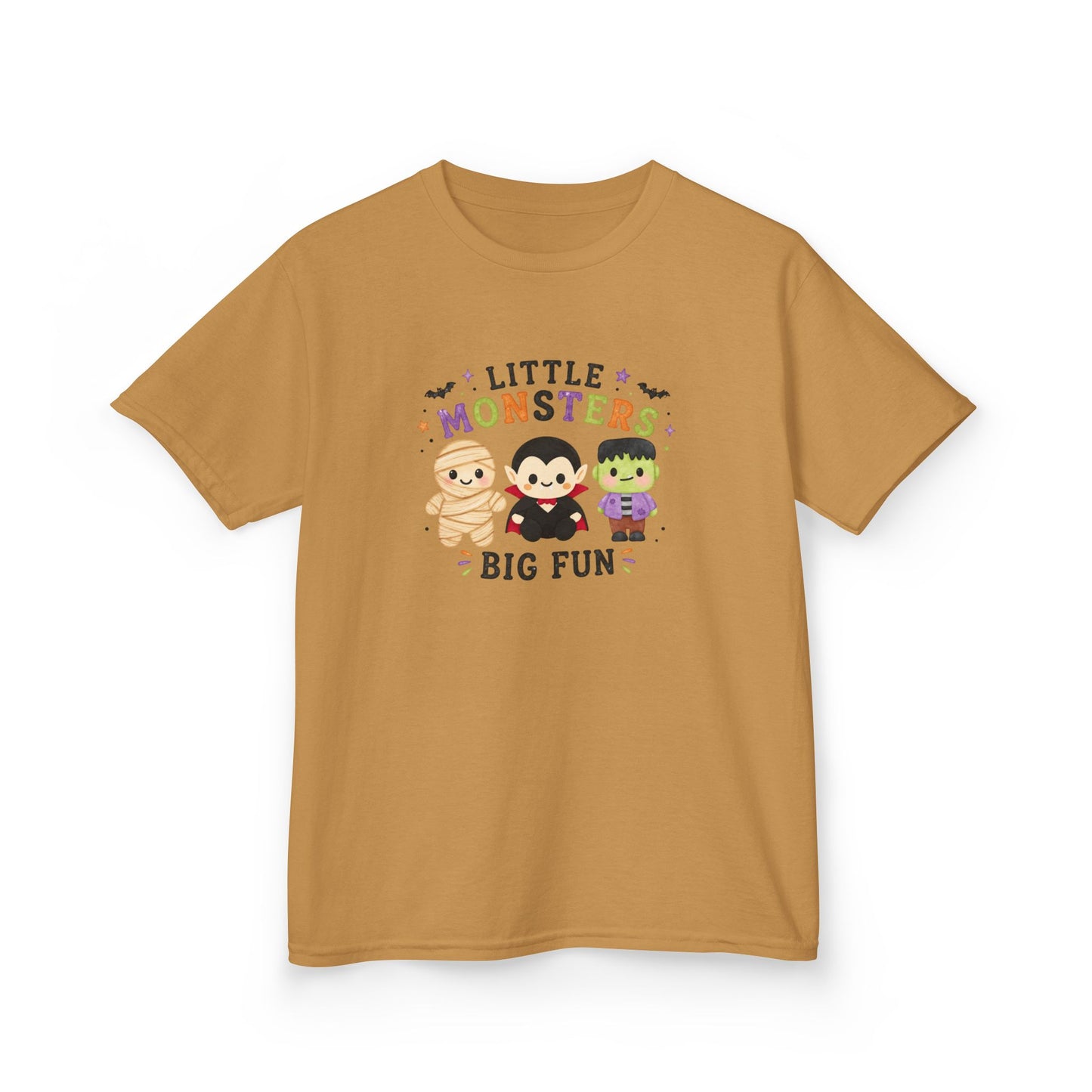 Little Monster Big Fun Kids Halloween T-Shirt