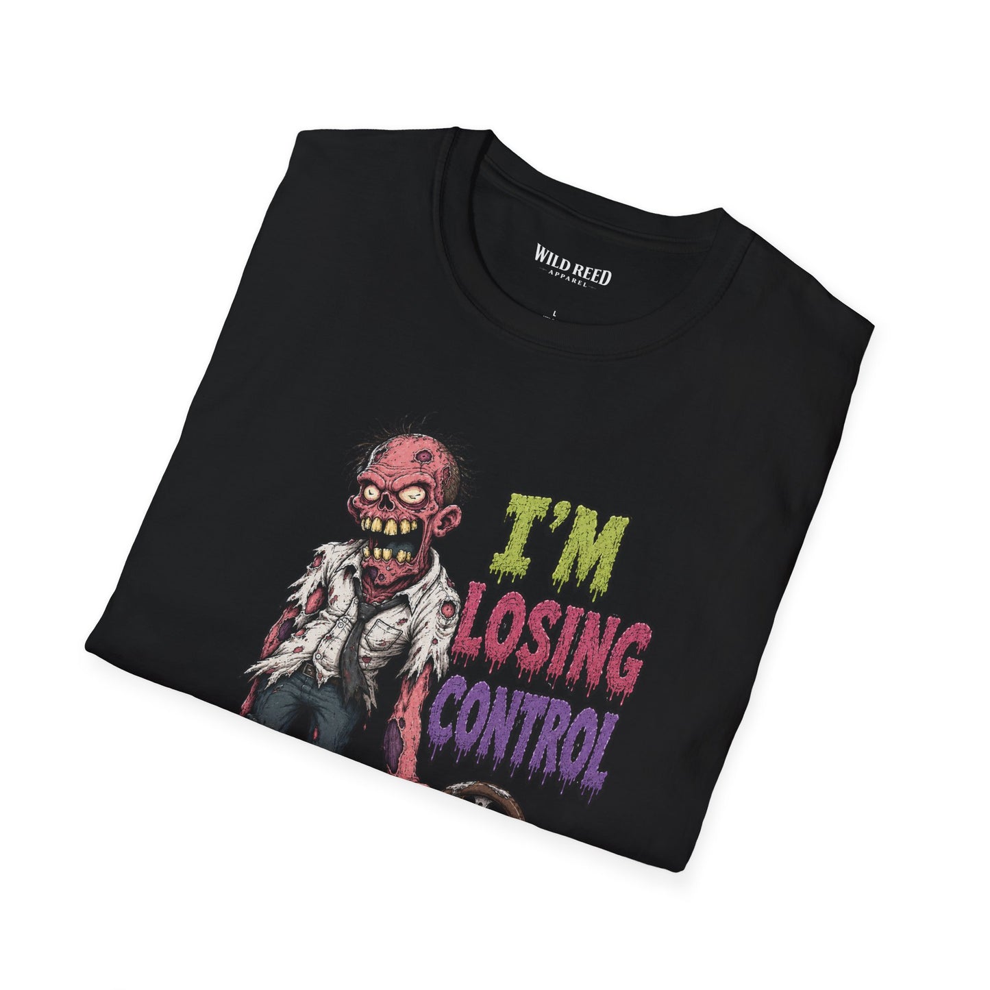 I’m Losing Control Funny Zombie Graphic Tee