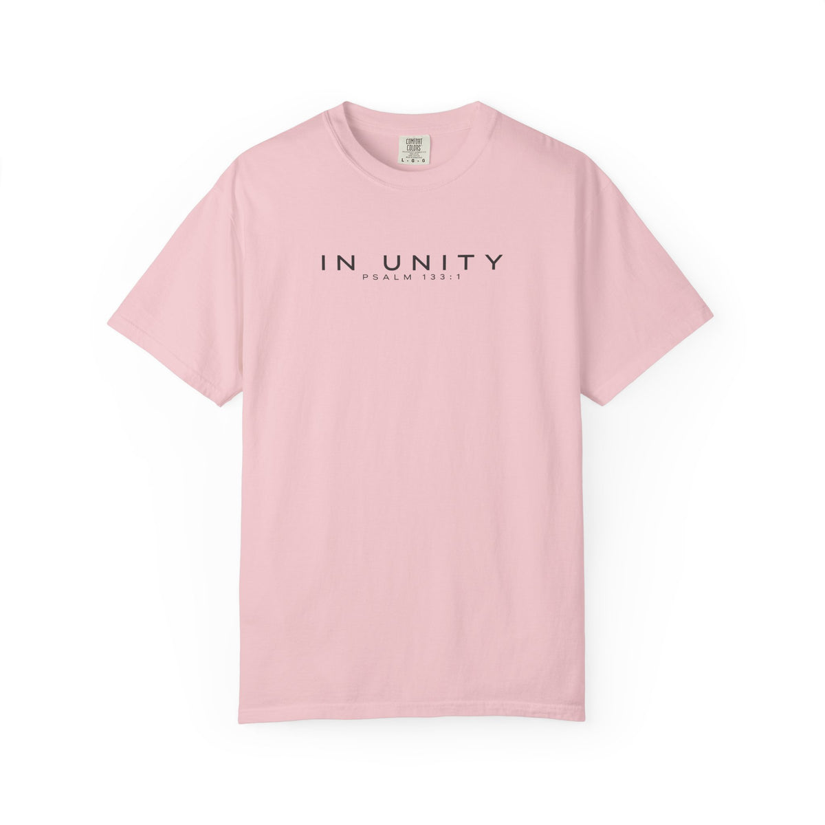 In Unity Comfort Colors Shirt | Psalm 133:1 Christian T-Shirt
