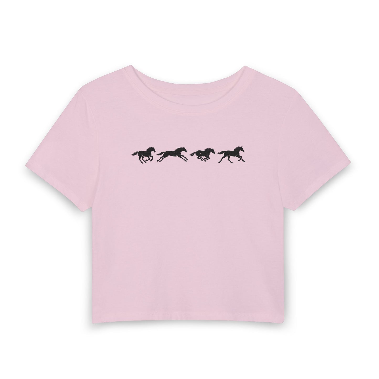 Wild Reed Running Horse Baby Tee | Western Horse Shirt | Cowgirl Baby Tee | Western Graphic Tee | Rodeo Horse Shirt