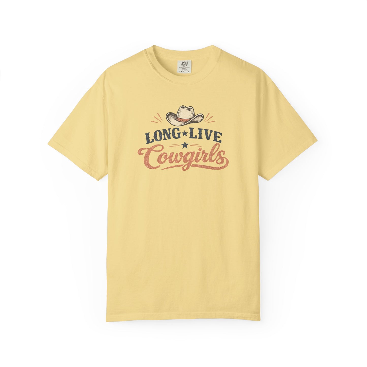 Long Live Cowgirls Vintage Western Graphic Tee | Distressed Country Shirt | Cowgirl Concert Tee | Wild Range Collection