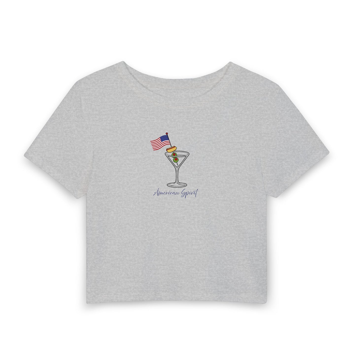 Wild Reed Apparel American Spirit Patriotic Graphic Tee | Americana Summer Shirt