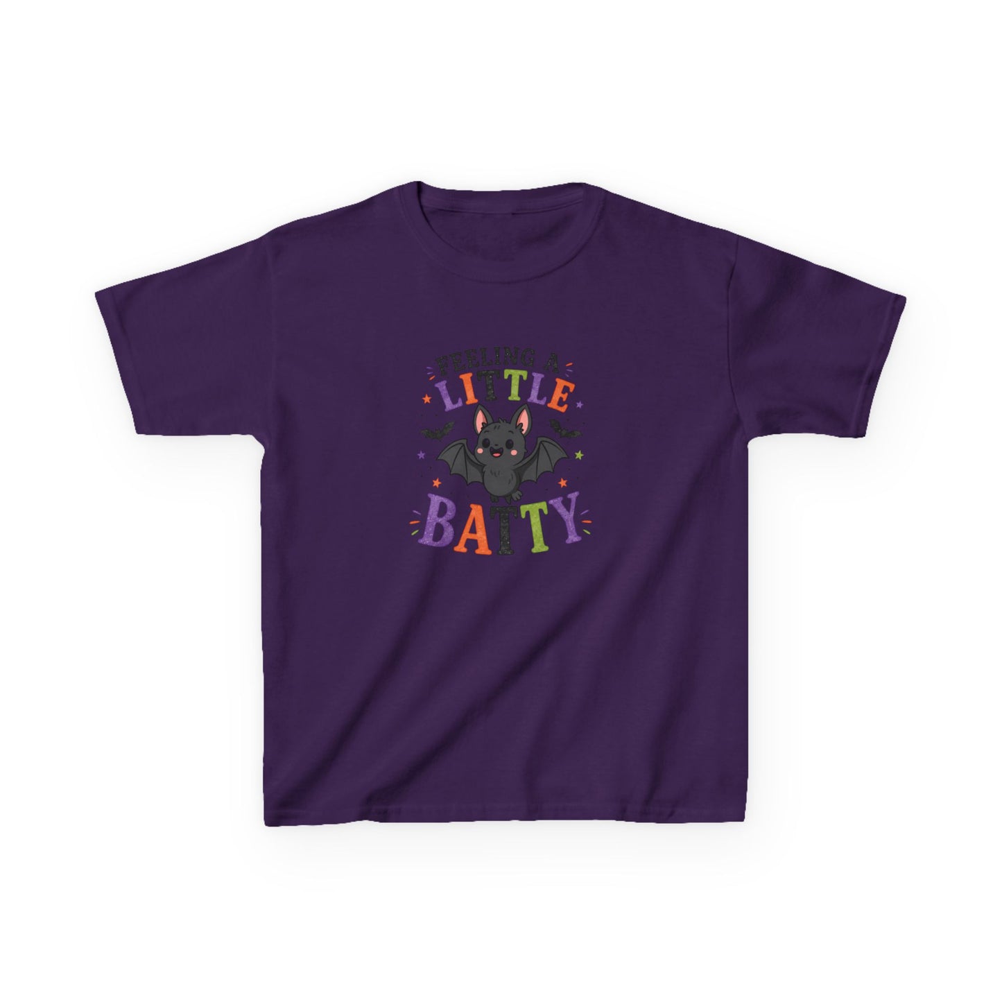 Feeling a Little Batty Kids Halloween T-Shirt