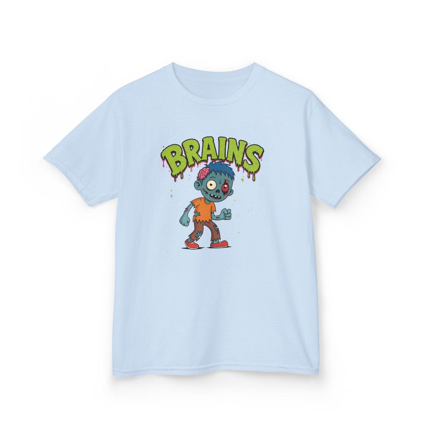 Brains Zombie Kids Halloween T-Shirt
