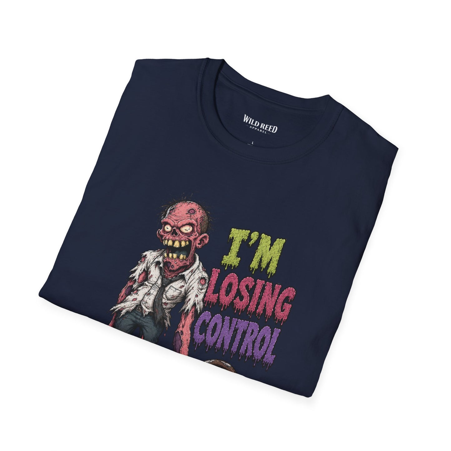 I’m Losing Control Funny Zombie Graphic Tee