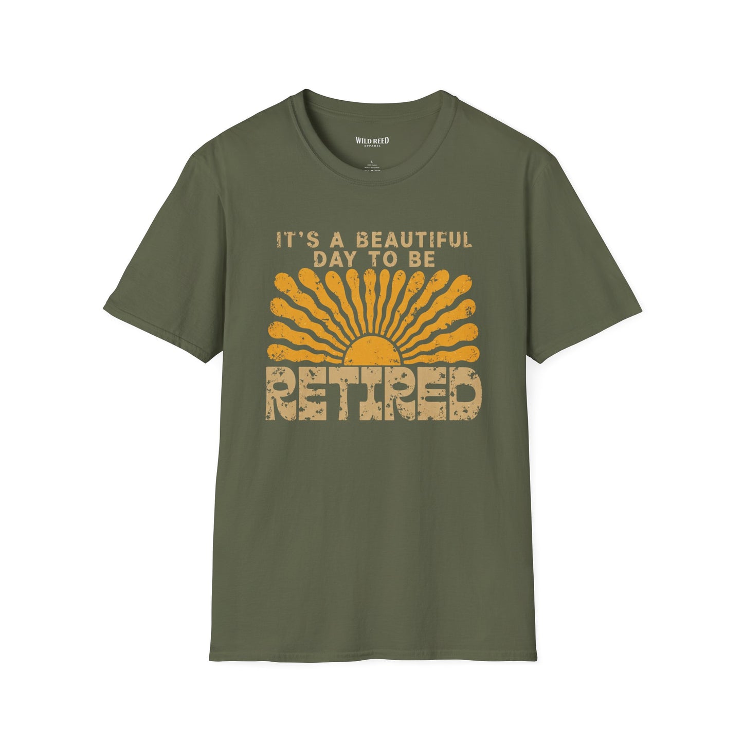 Retired Shirt, It's a Beautiful Day to Be Retired, Funny Retirement Gift, Retirement Party Shirt, Retiree Tee for Men Women