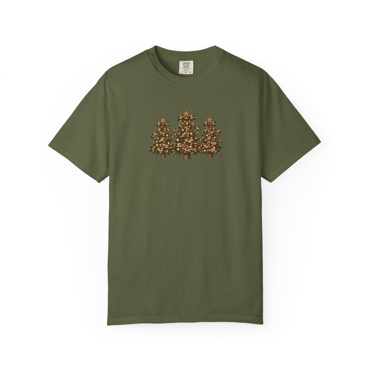 Camo Christmas Trees Shirt | Comfort Colors Holiday Tee