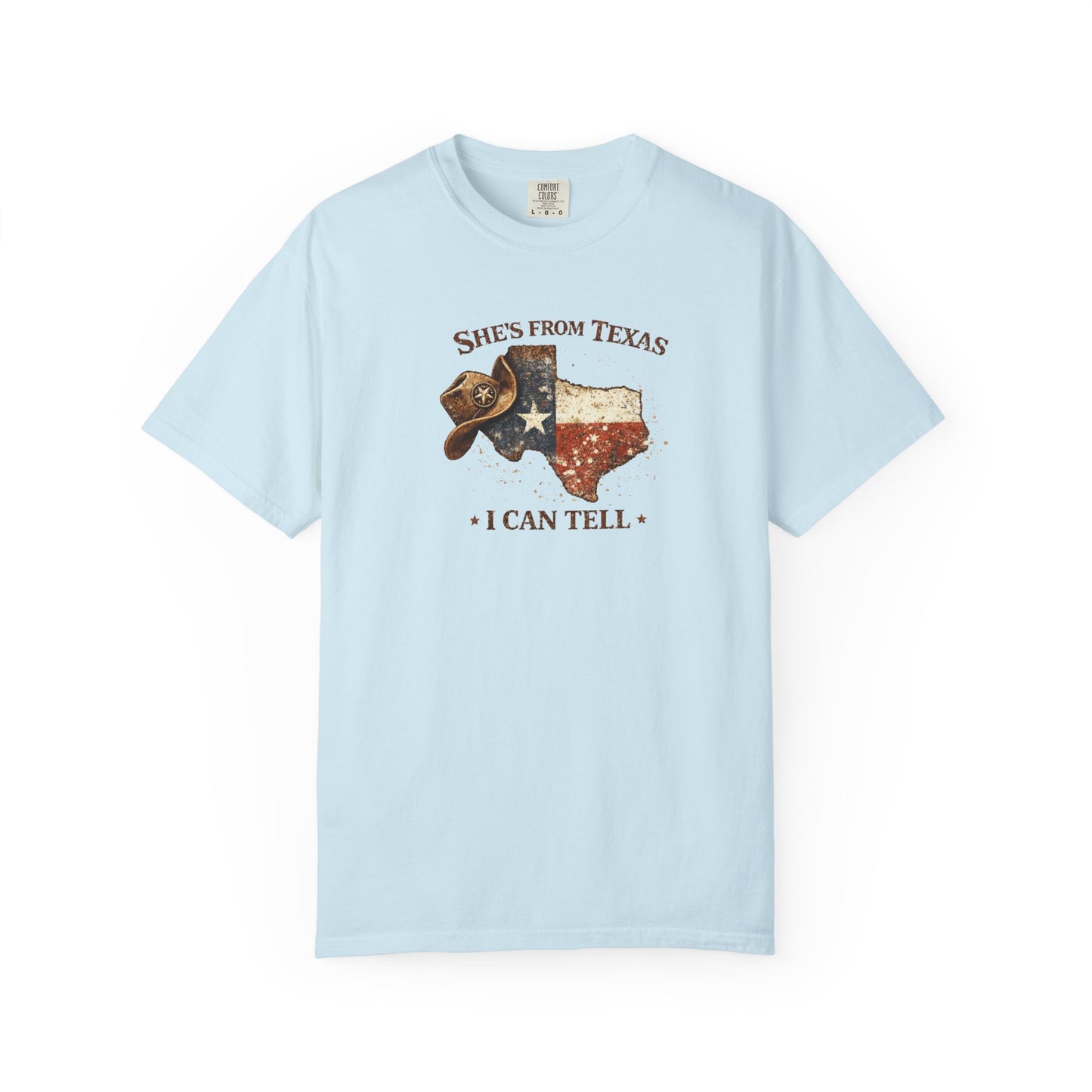 She’s From Texas I Can Tell Shirt | Vintage Texas Graphic Tee