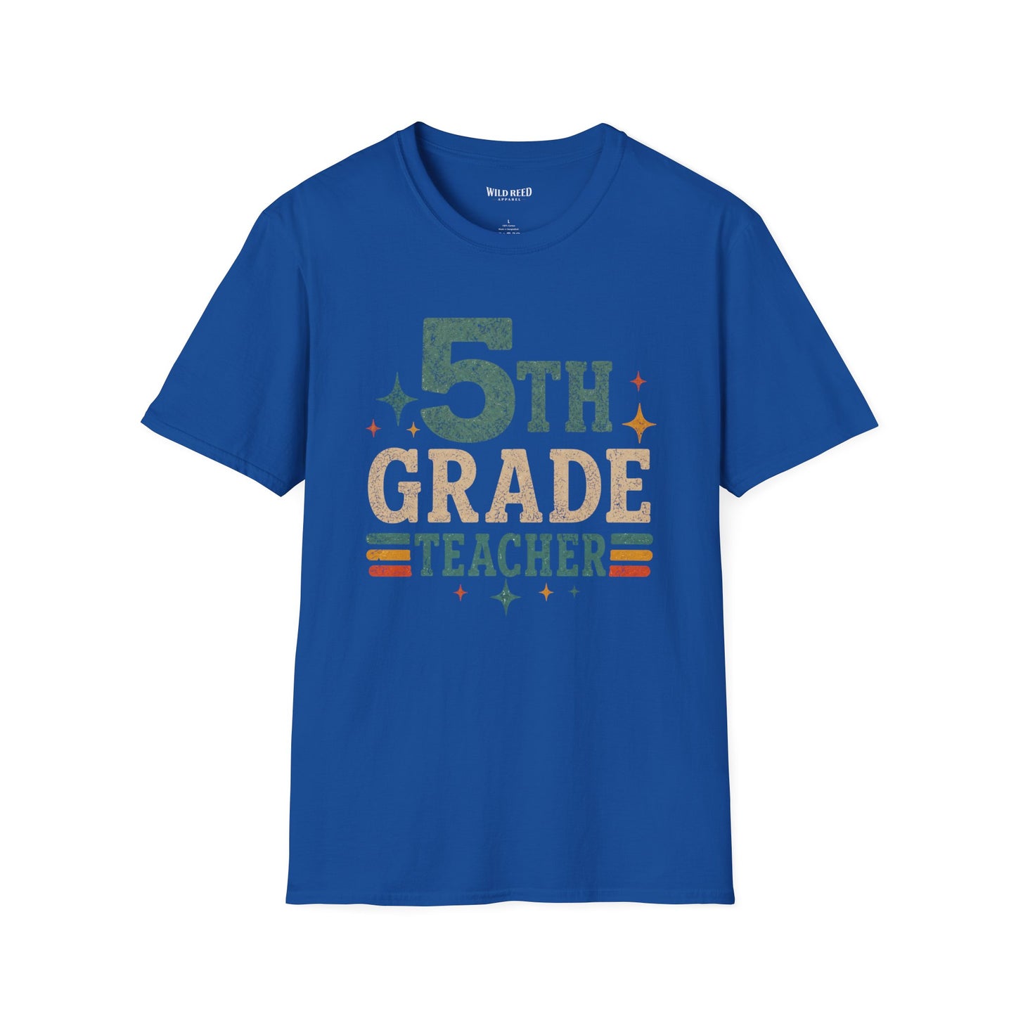 5th Grade Teacher Shirt, Retro Teacher Tee, Fifth Grade Shirt, Back to School Shirt, Teacher Gift, Classroom Shirt, Educator Tee