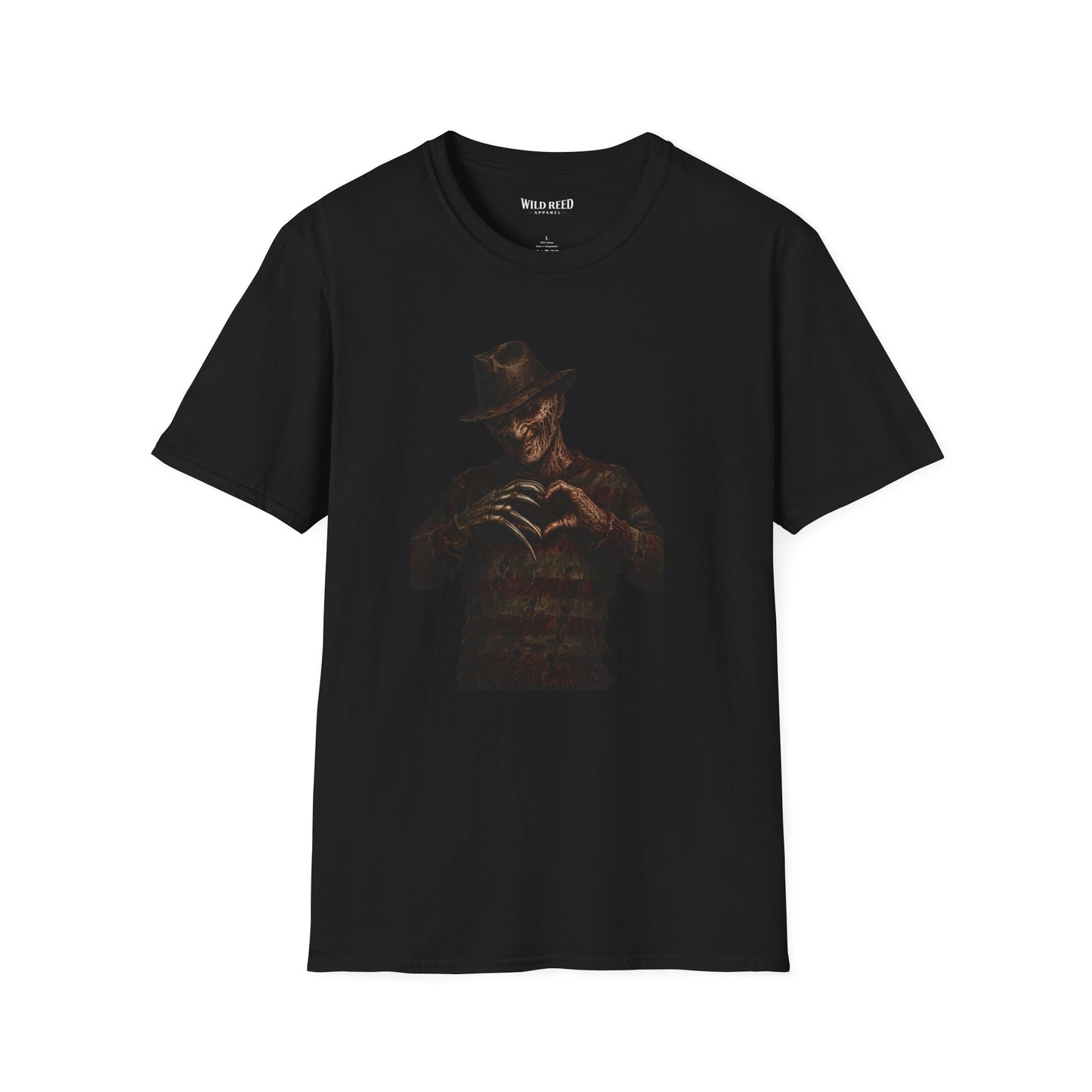 Nightmare Slasher Heart Hands Color Graphic Tee