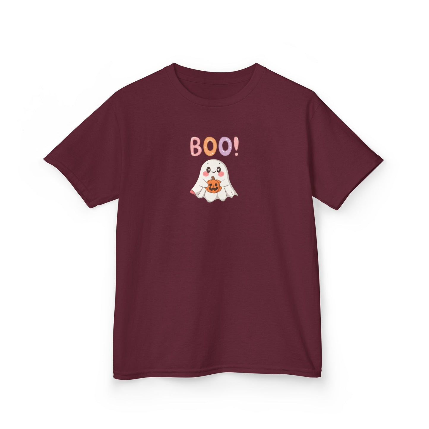 BOO Ghost Kids Halloween T-Shirt