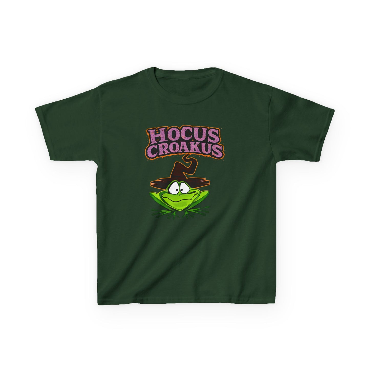 Hocus Croakus Frog Kids Halloween T-Shirt
