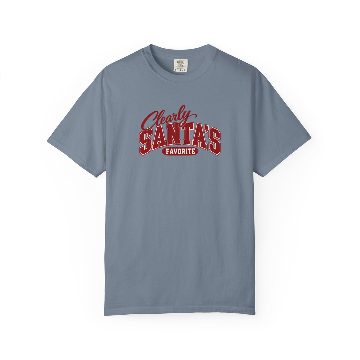 Clearly Santa’s Favorite Shirt | Comfort Colors Christmas Tee