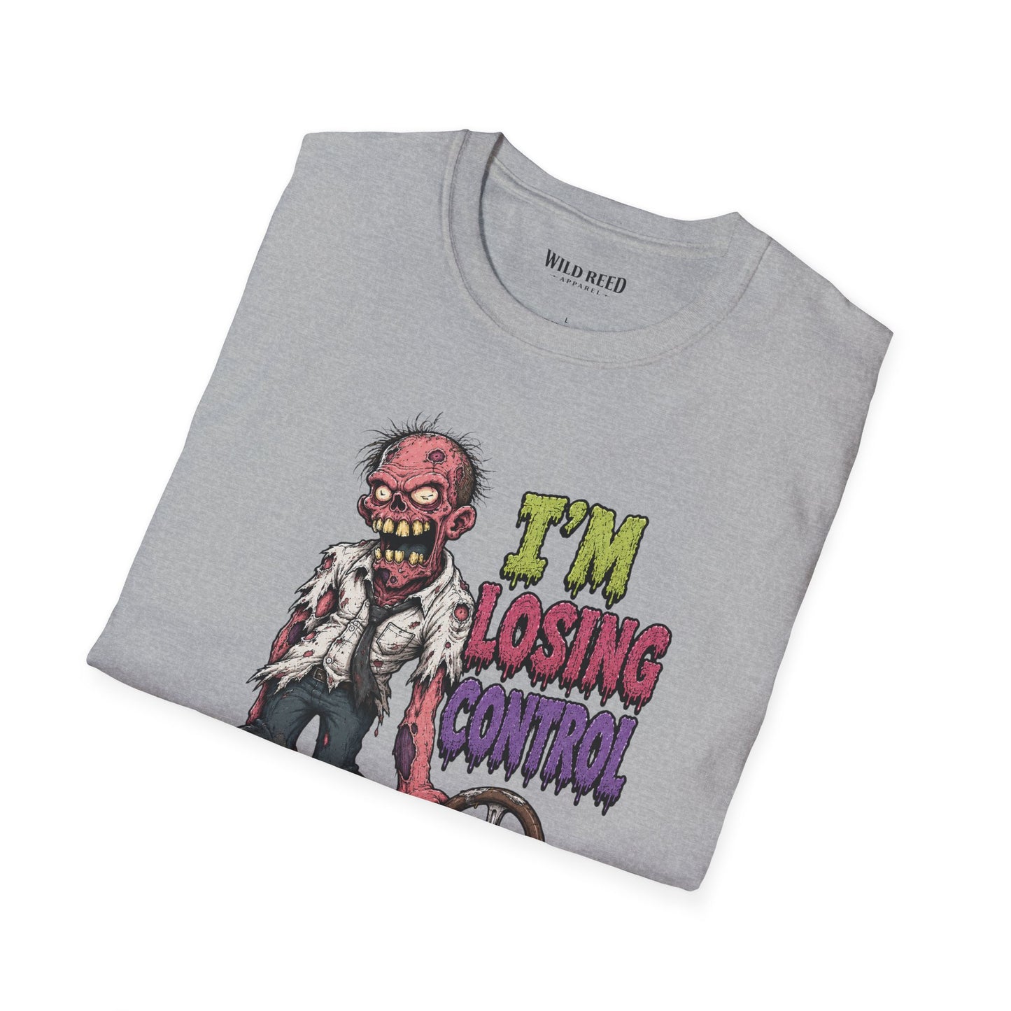 I’m Losing Control Funny Zombie Graphic Tee
