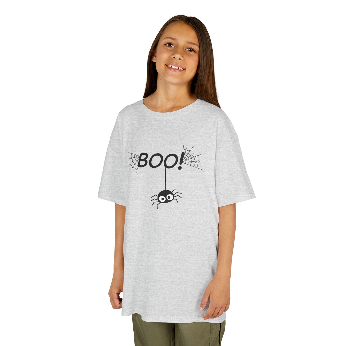BOO Spider Kids Halloween T-Shirt