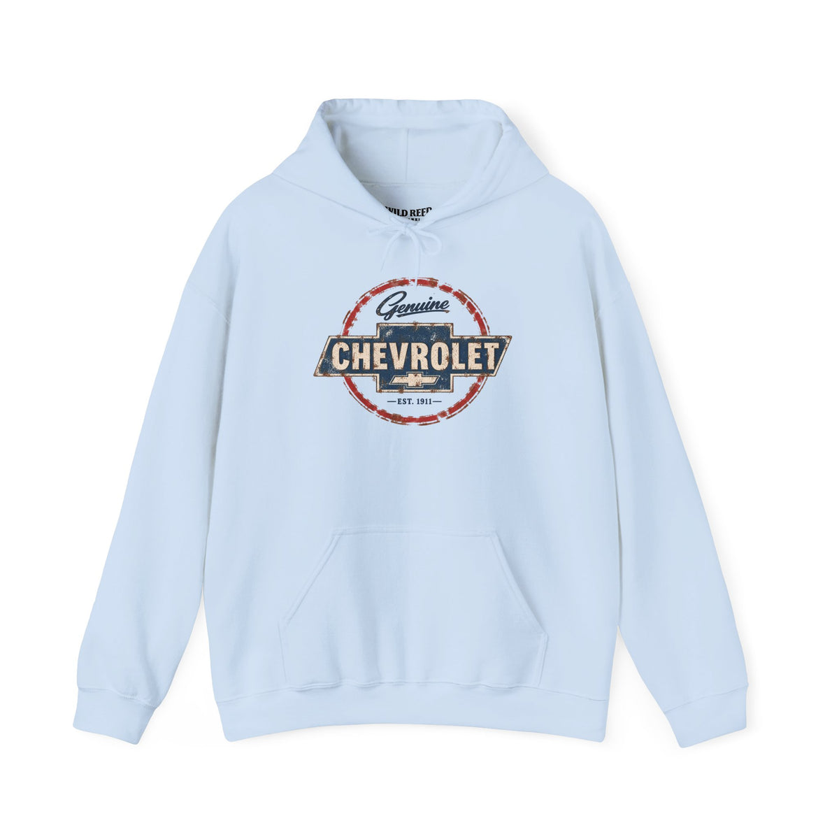 Vintage Genuine Chevrolet Graphic Hoodie | Retro Classic Car Sweatshirt