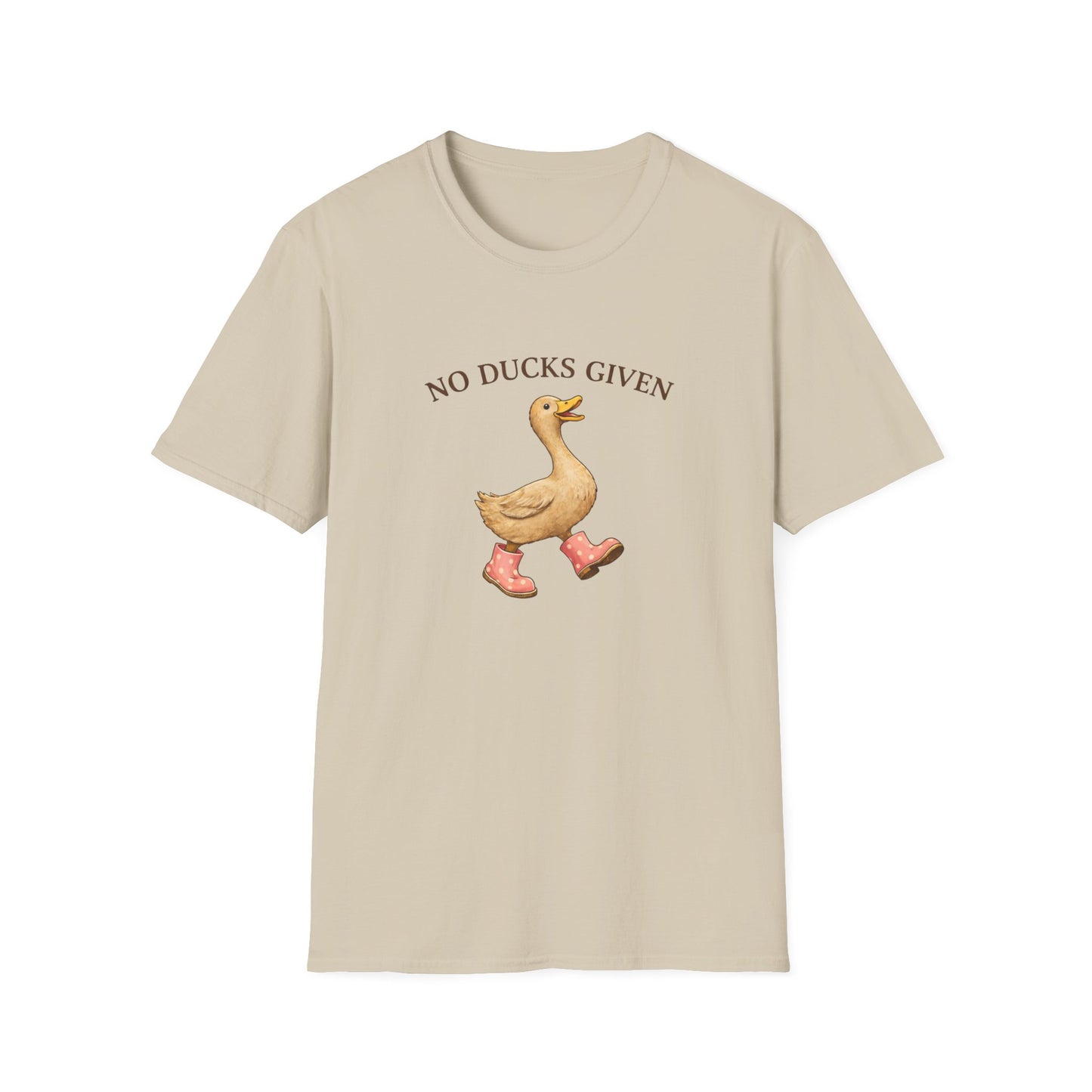 No Ducks Given Lustiges Enten-Grafik-T-Shirt
