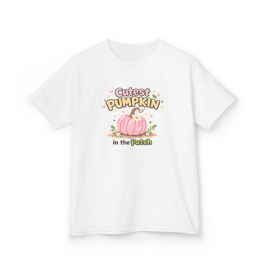 Cutest Pumpkin in the Patch Kids Halloween T-Shirt