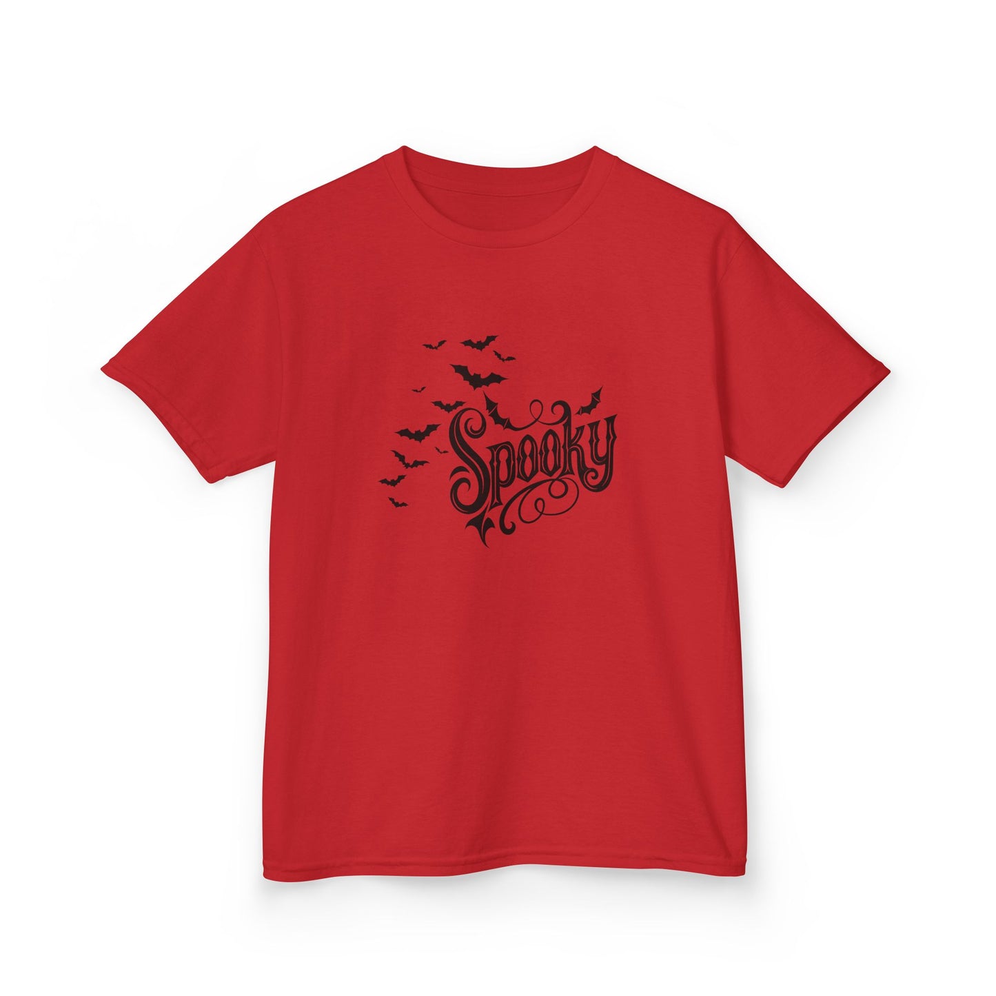 Spooky Bats Kids Halloween T-Shirt | Cute Bat Youth Graphic Tee